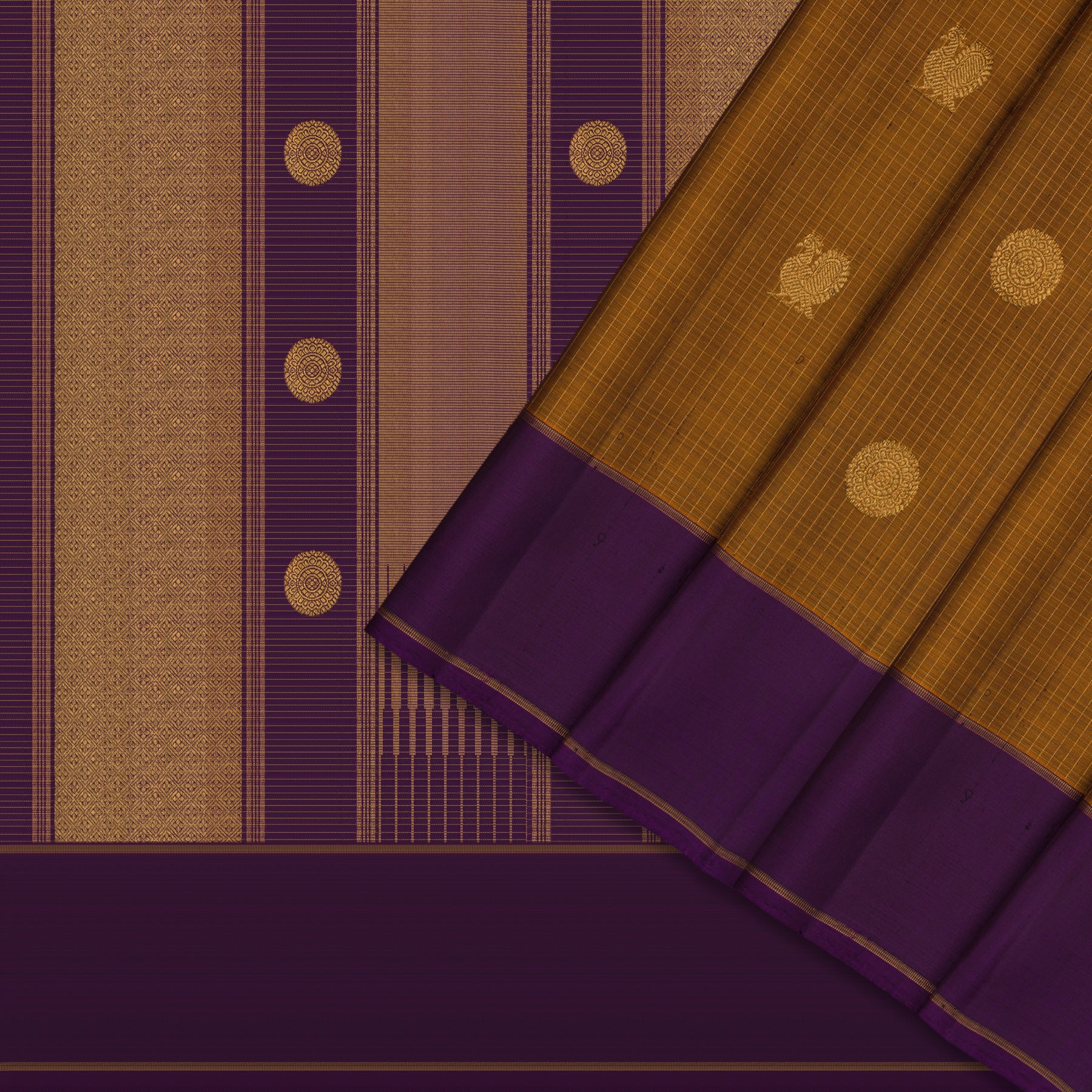 Kanakavalli Kanjivaram Silk Sari 25-615-HS001-05246 - Cover View