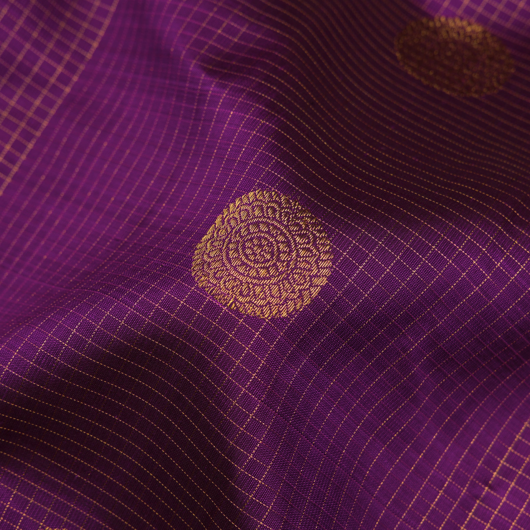 Kanakavalli Kanjivaram Silk Sari 25-615-HS001-05248 - Fabric View