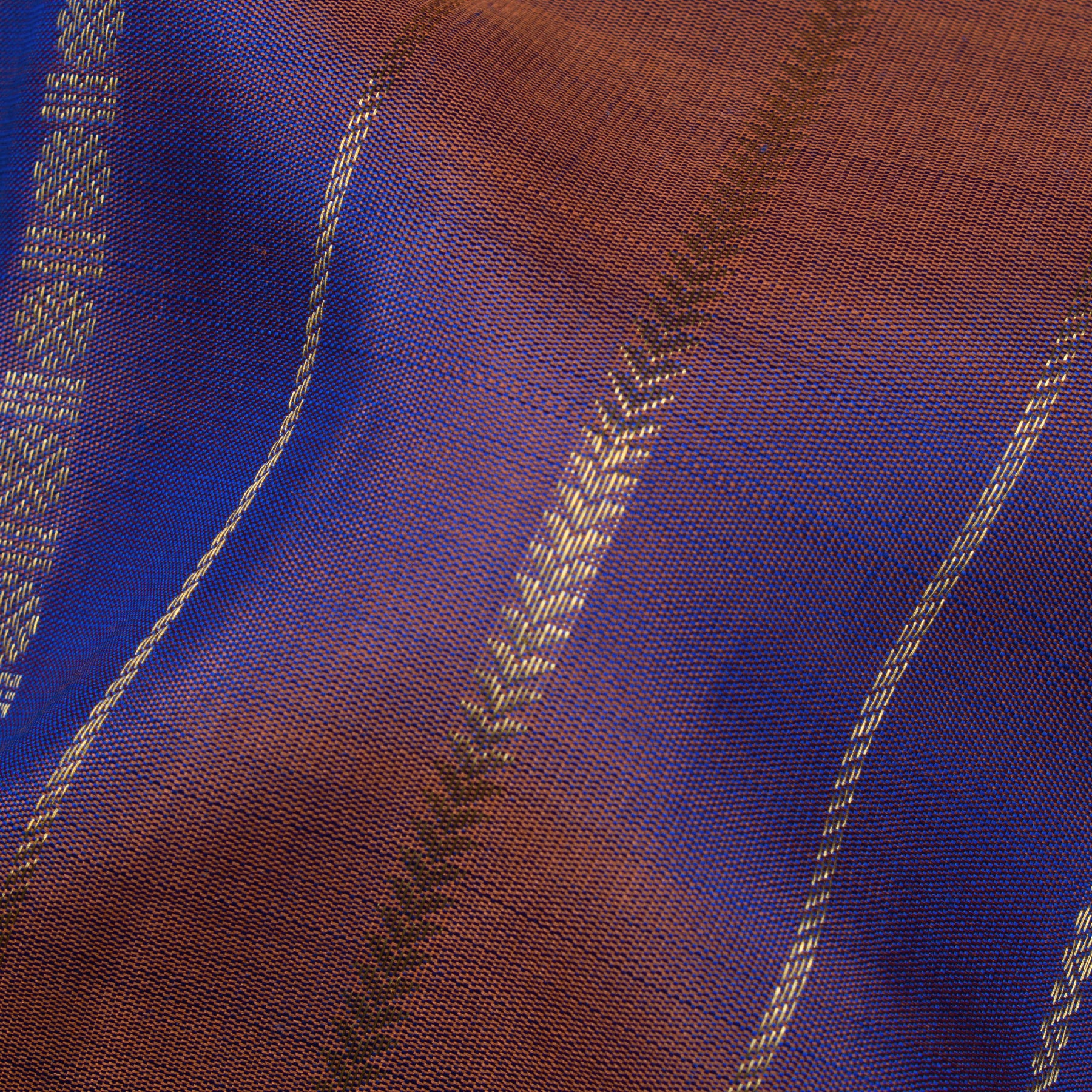 Kanakavalli Kanjivaram Silk Sari 25-615-HS001-05270 - Fabric View