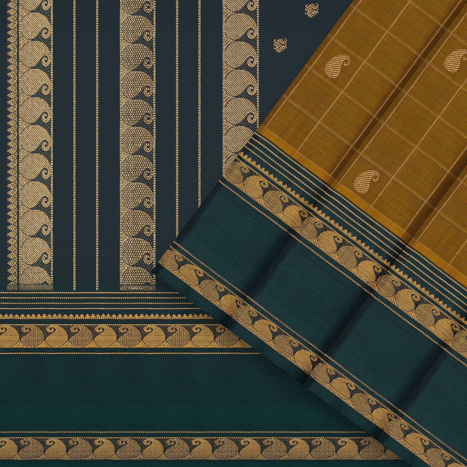 Kanakavalli Kanjivaram Silk Sari 25-615-HS001-05706 - Cover View