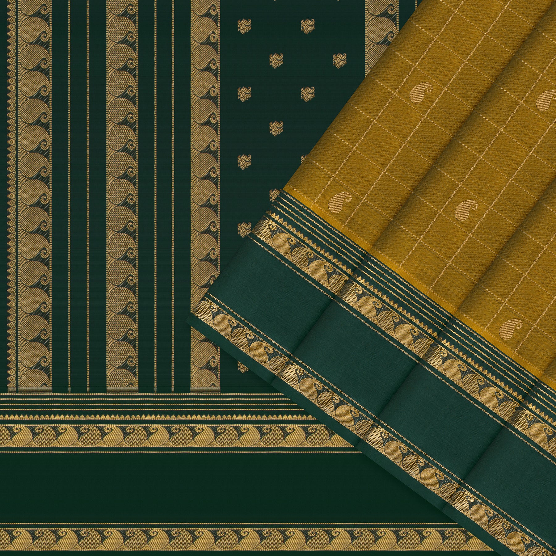Kanakavalli Kanjivaram Silk Sari 25-615-HS001-05706 - Cover View