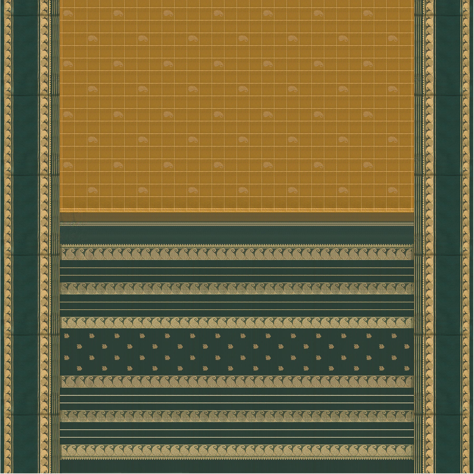 Kanakavalli Kanjivaram Silk Sari 25-615-HS001-05706 - Full View