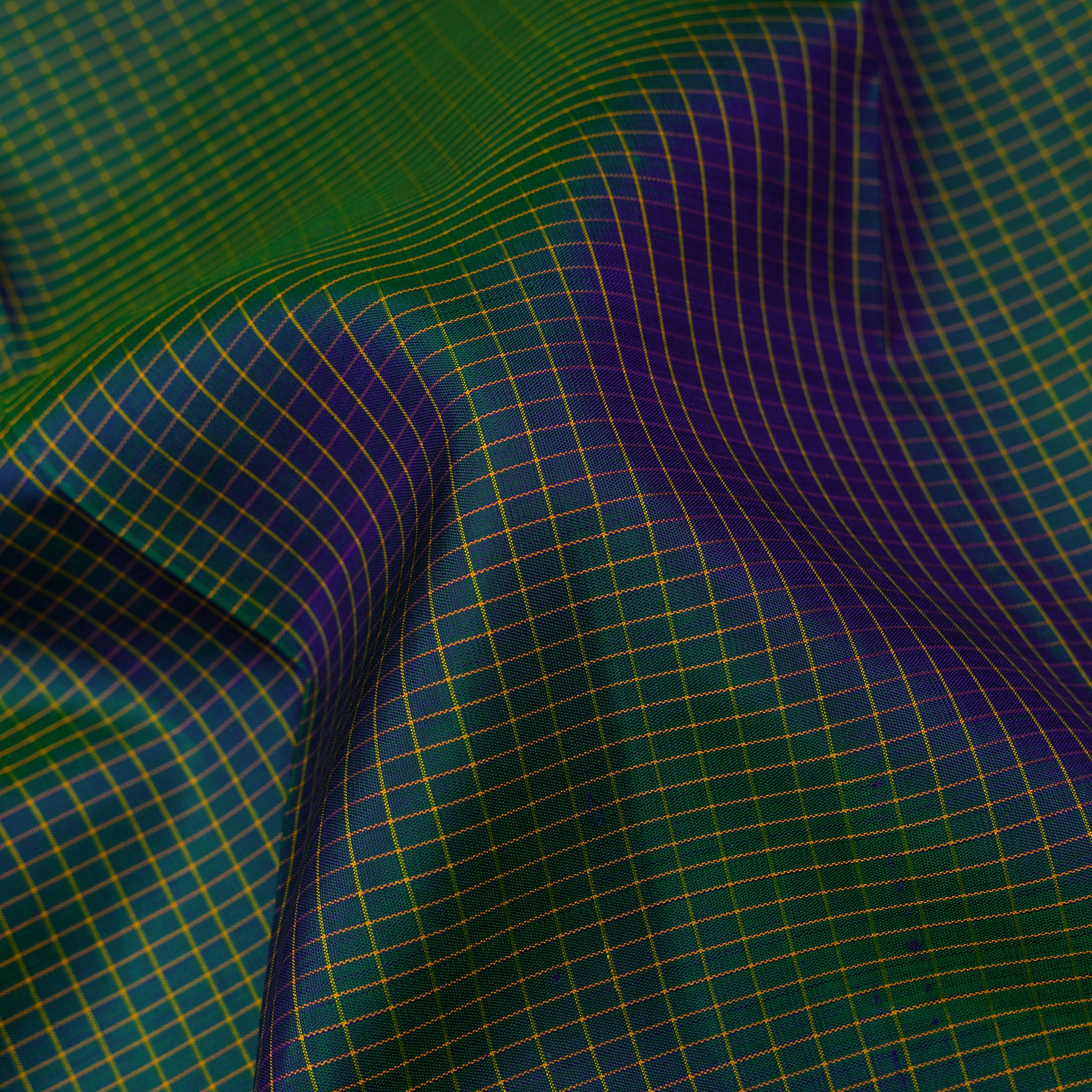 Kanakavalli Kanjivaram Silk Sari 25-615-HS001-05728 - Fabric View