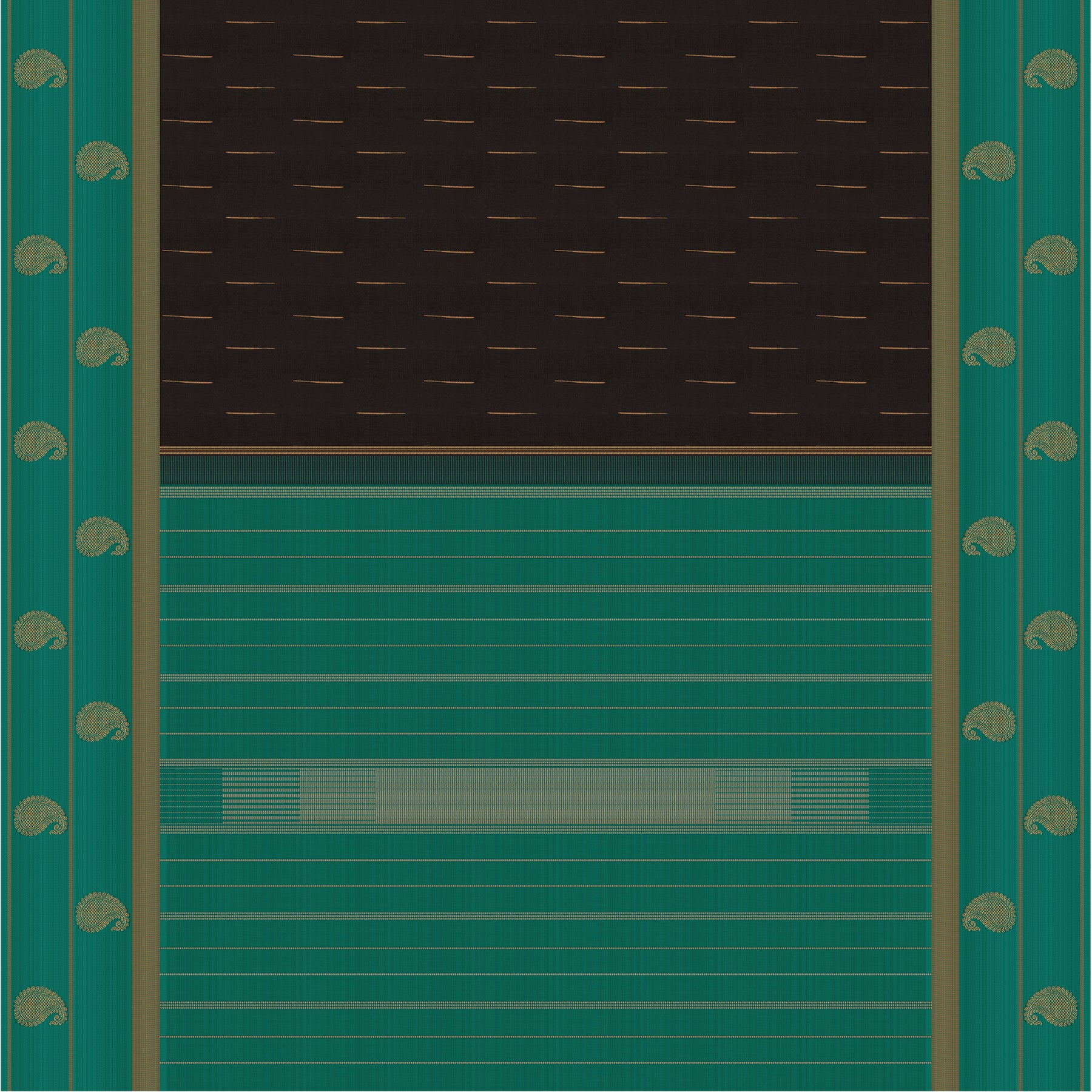 Kanakavalli Kanjivaram Silk Sari 25-615-HS001-05731 - Full View