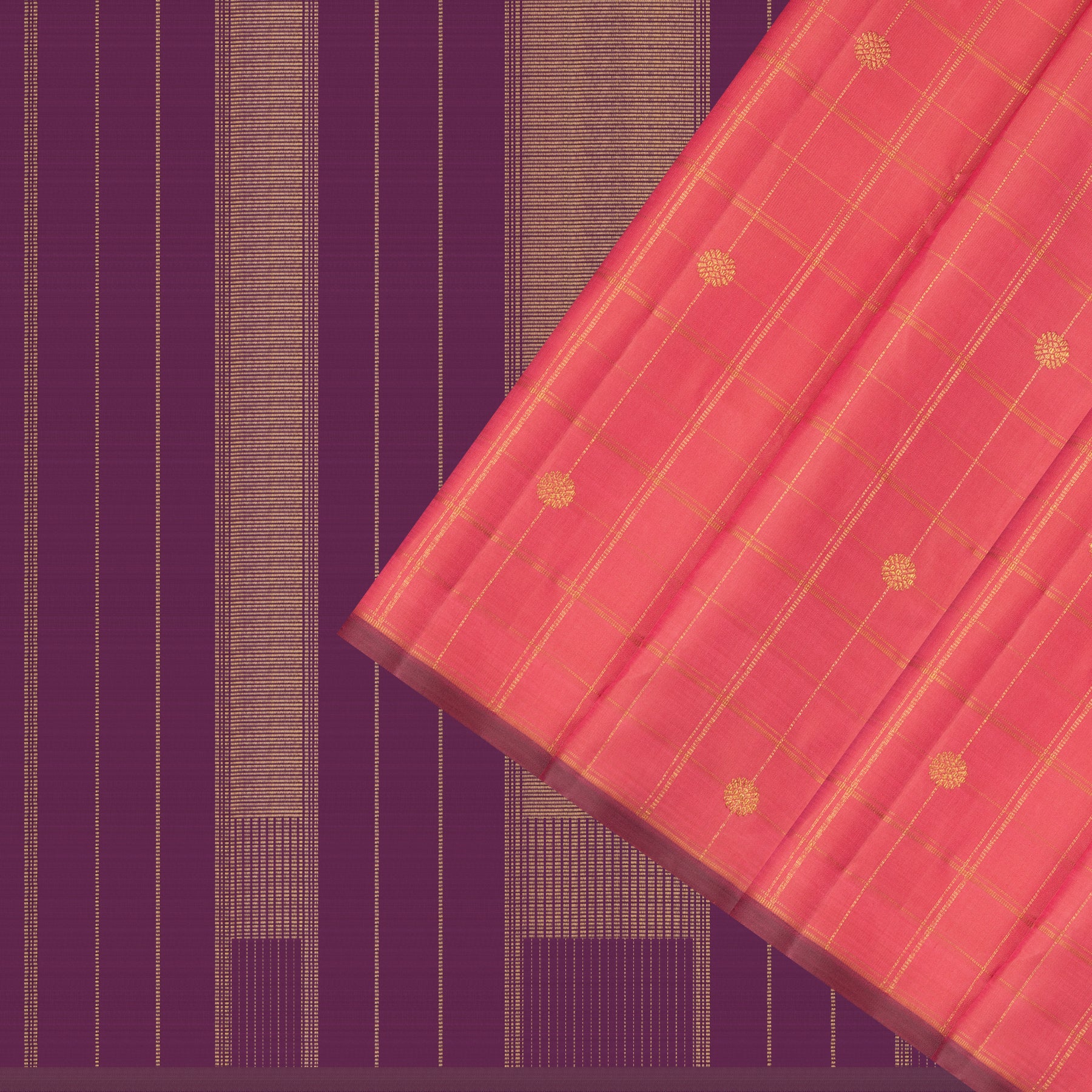 Kanakavalli Kanjivaram Silk Sari 25-615-HS001-05756 - Cover View