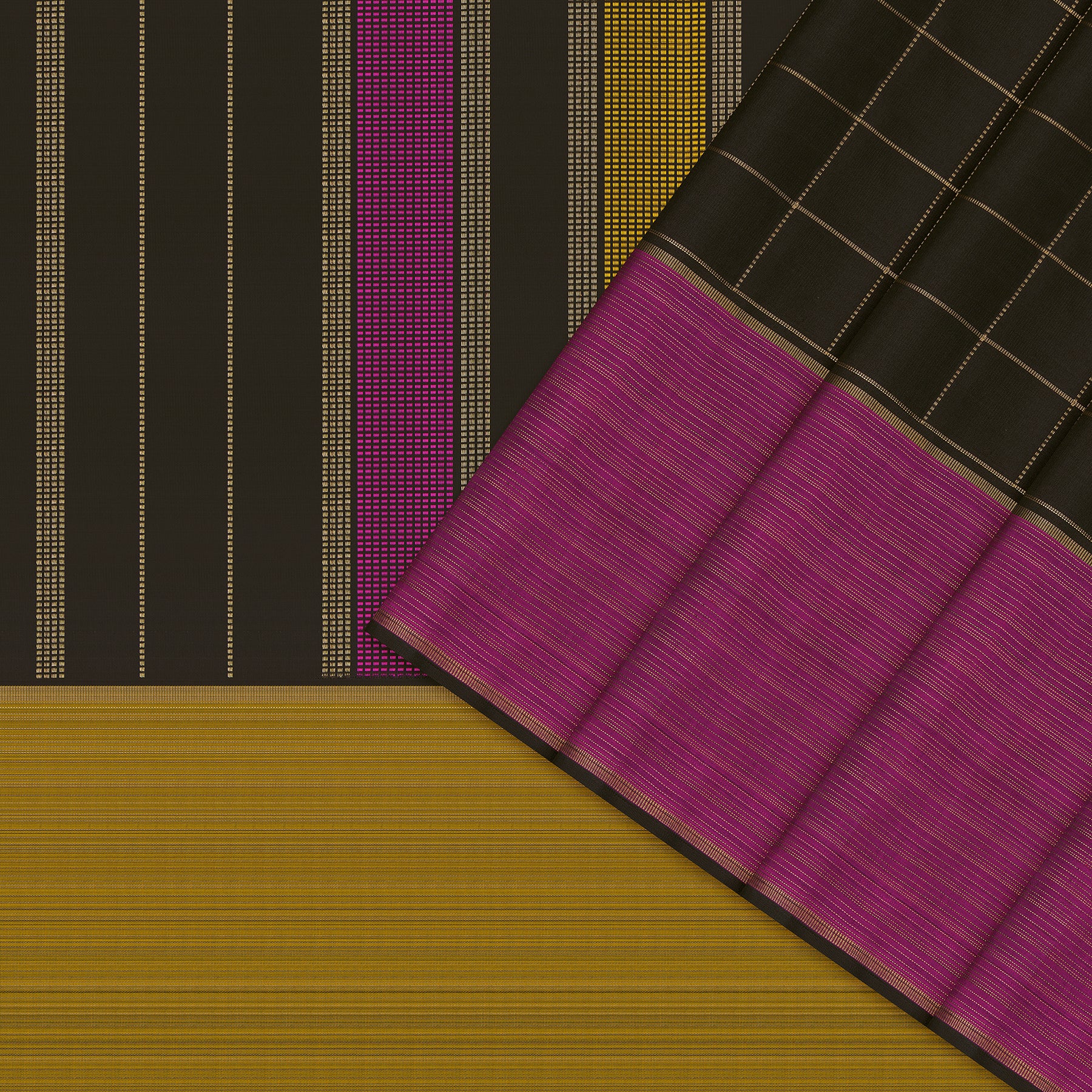 Kanakavalli Kanjivaram Silk Sari 25-615-HS001-05758 - Cover View