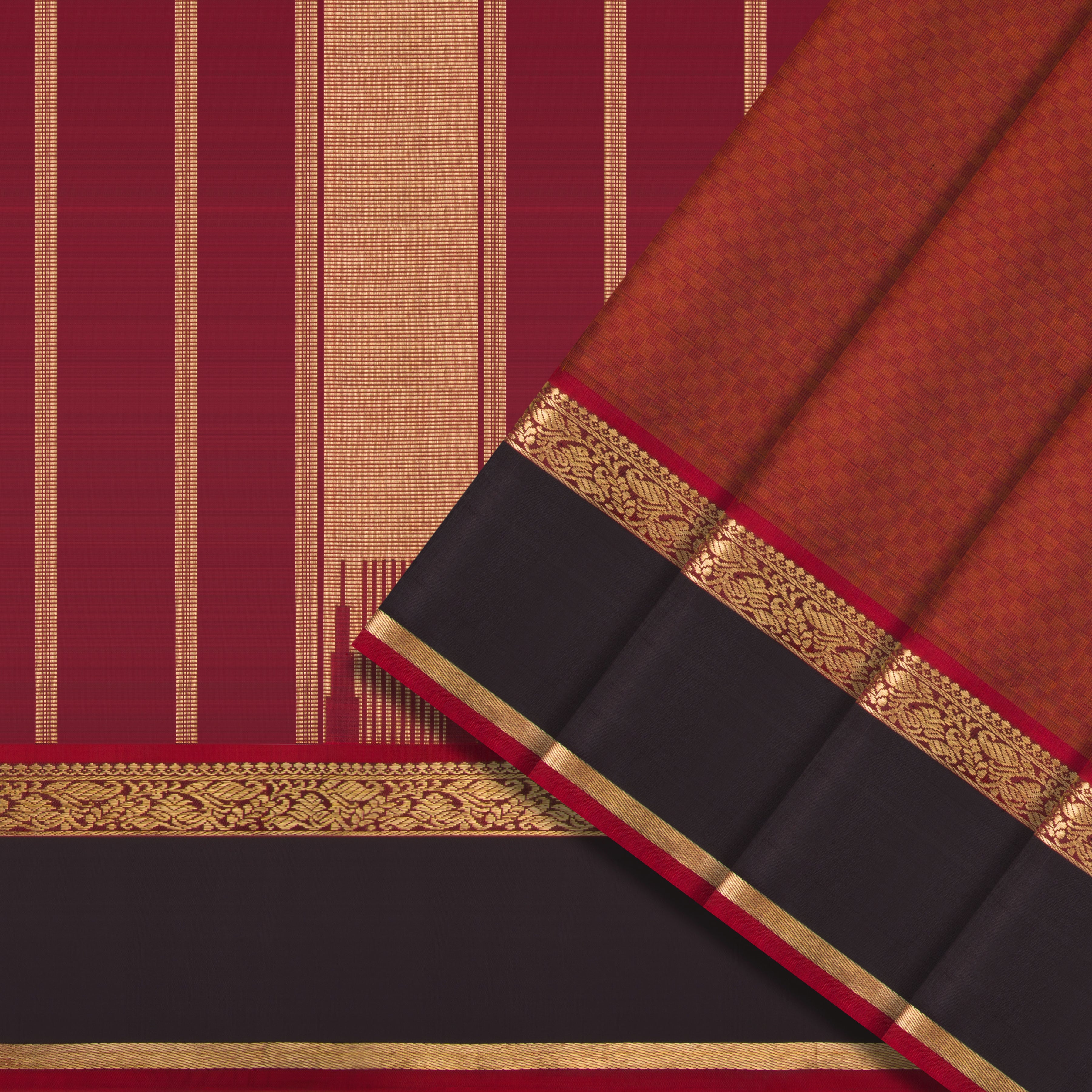 Kanakavalli Kanjivaram Silk Sari 25-615-HS001-06844 - Cover View