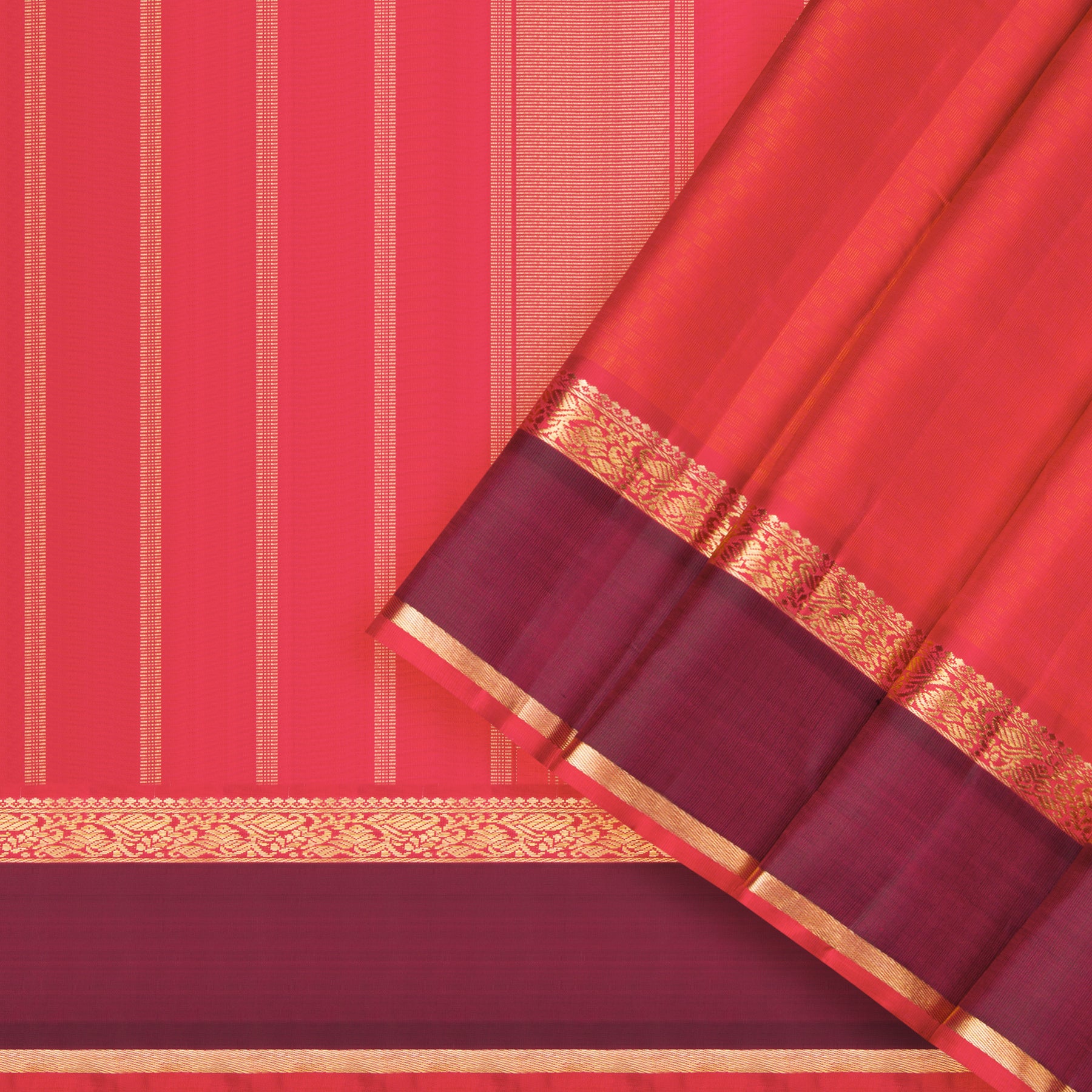 Kanakavalli Kanjivaram Silk Sari 25-615-HS001-06845 - Cover View