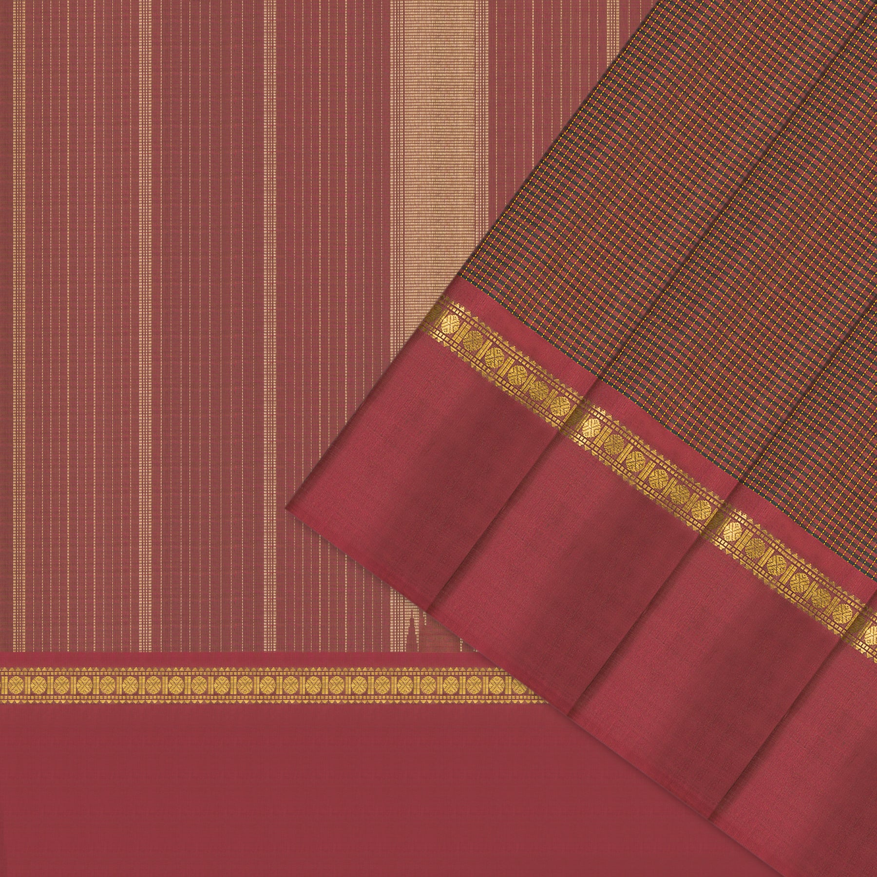 Kanakavalli Kanjivaram Silk Sari 25-615-HS001-06848 - Cover View