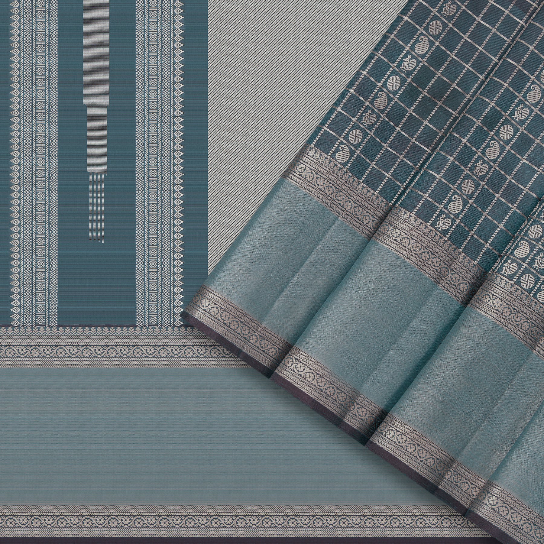 Kanakavalli Kanjivaram Silk Sari 25-615-HS001-06855 - Cover View