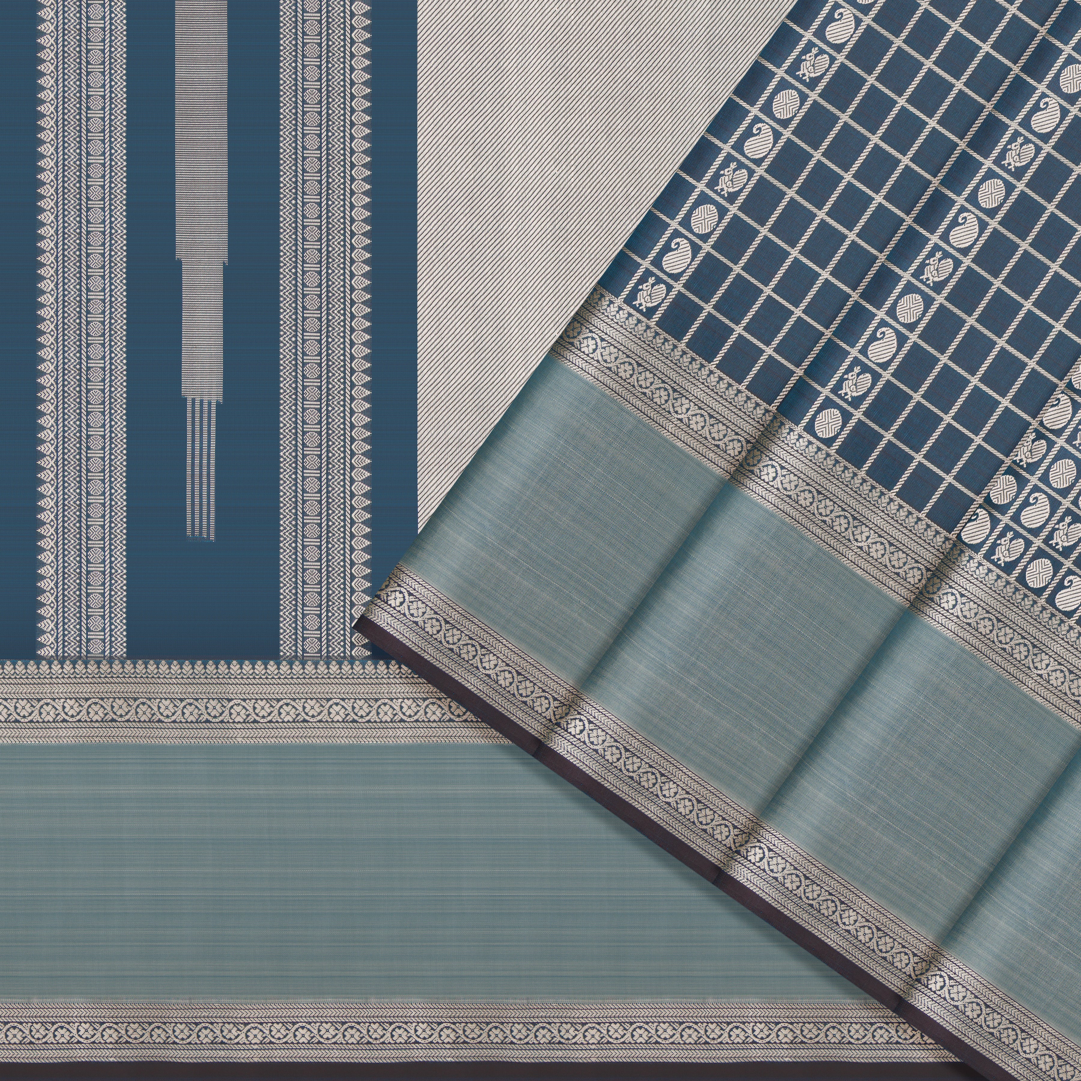 Kanakavalli Kanjivaram Silk Sari 25-615-HS001-06855 - Cover View
