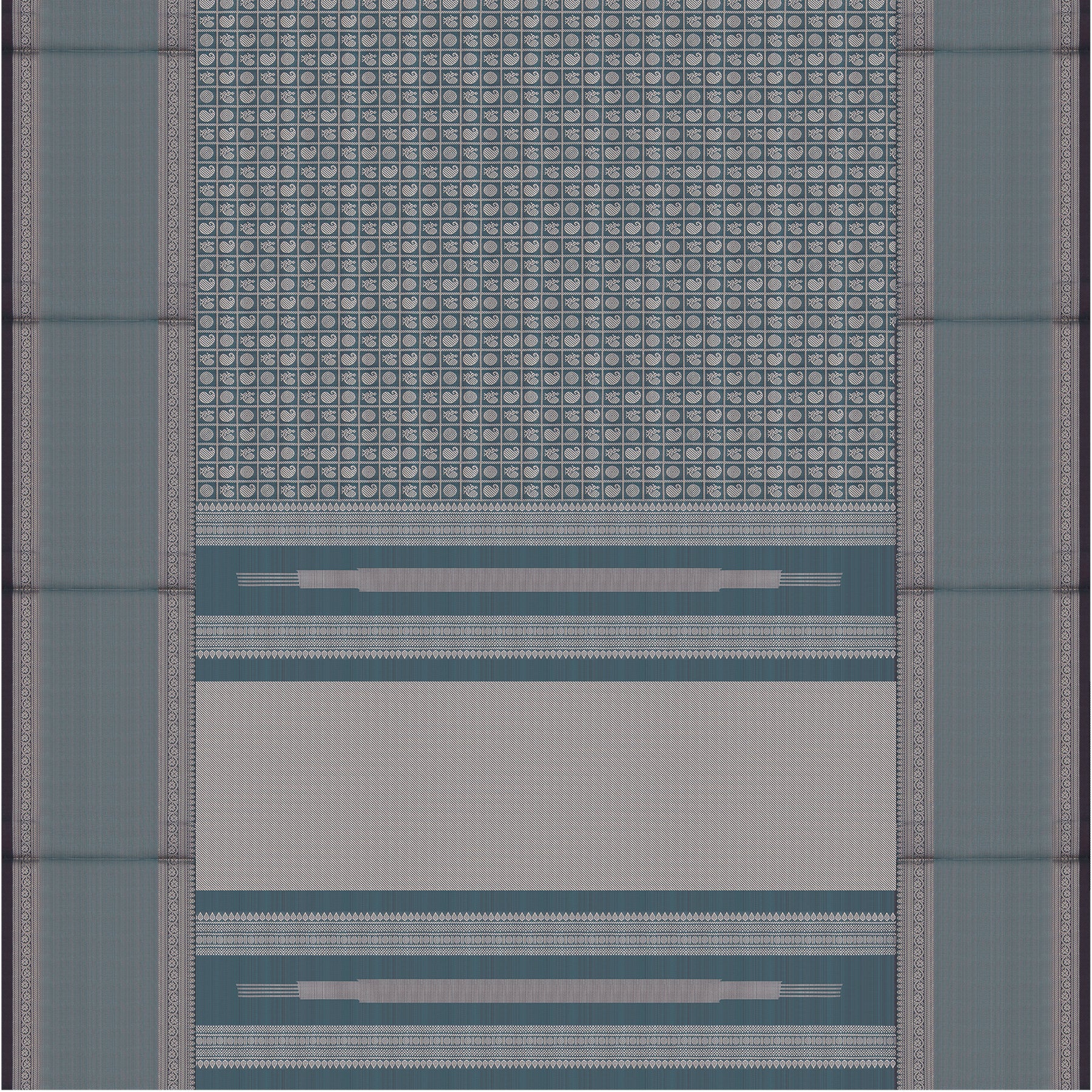 Kanakavalli Kanjivaram Silk Sari 25-615-HS001-06855 - Full View