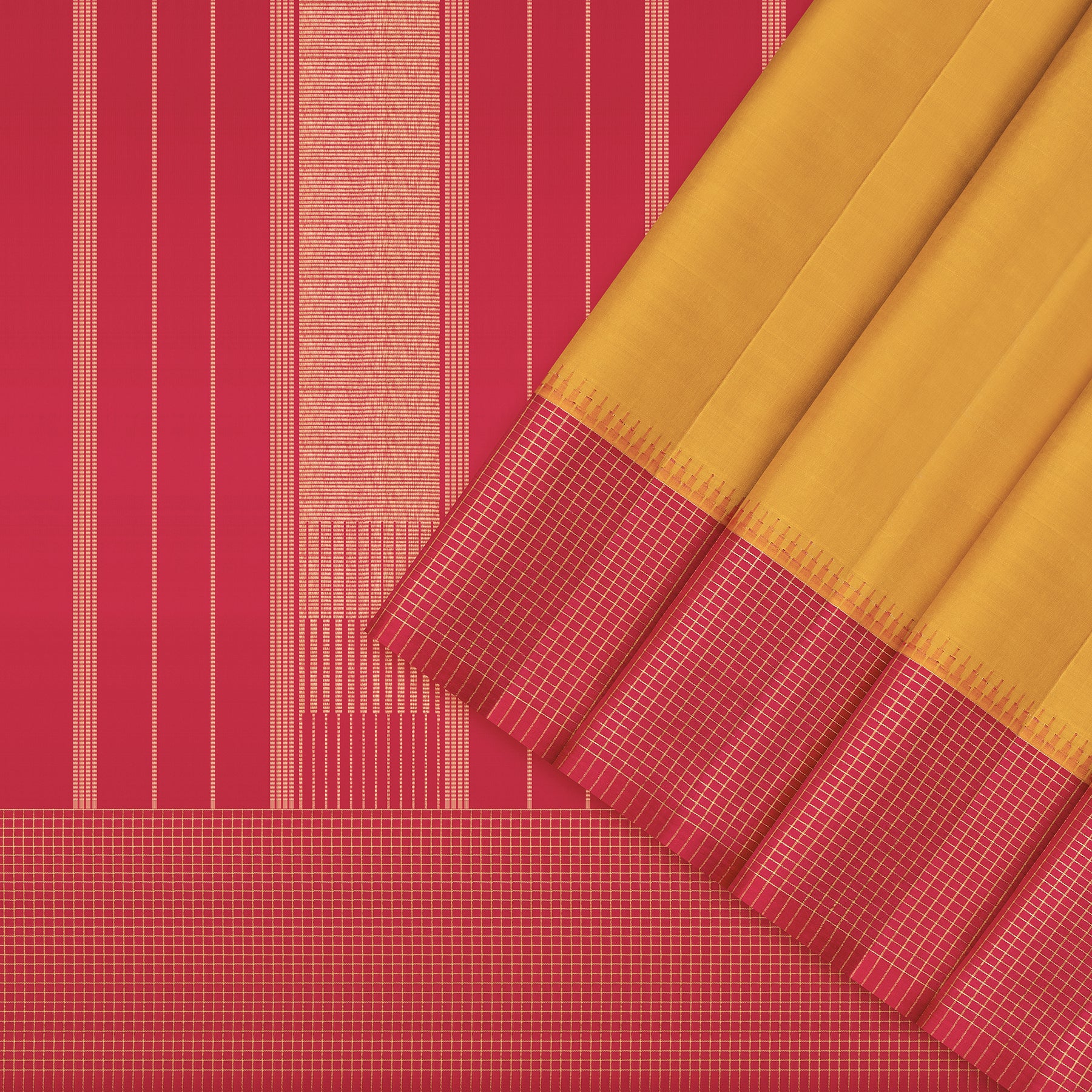 Kanakavalli Kanjivaram Silk Sari 25-615-HS001-07678 - Cover View