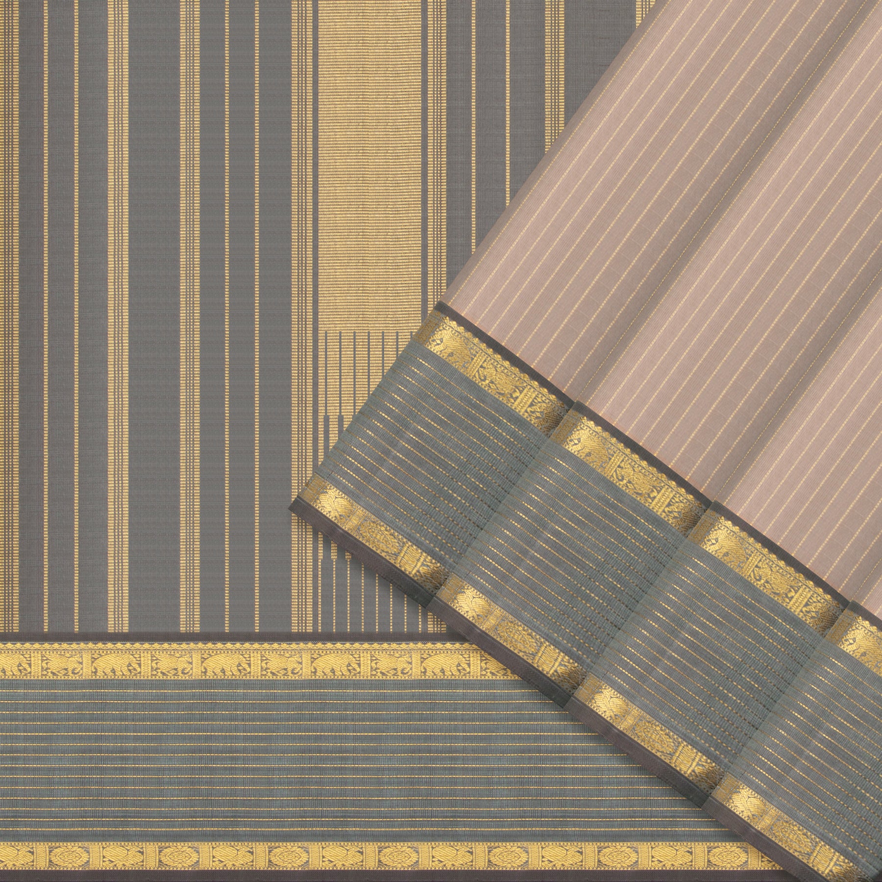 Kanakavalli Kanjivaram Silk Sari 25-615-HS001-07707 - Cover View