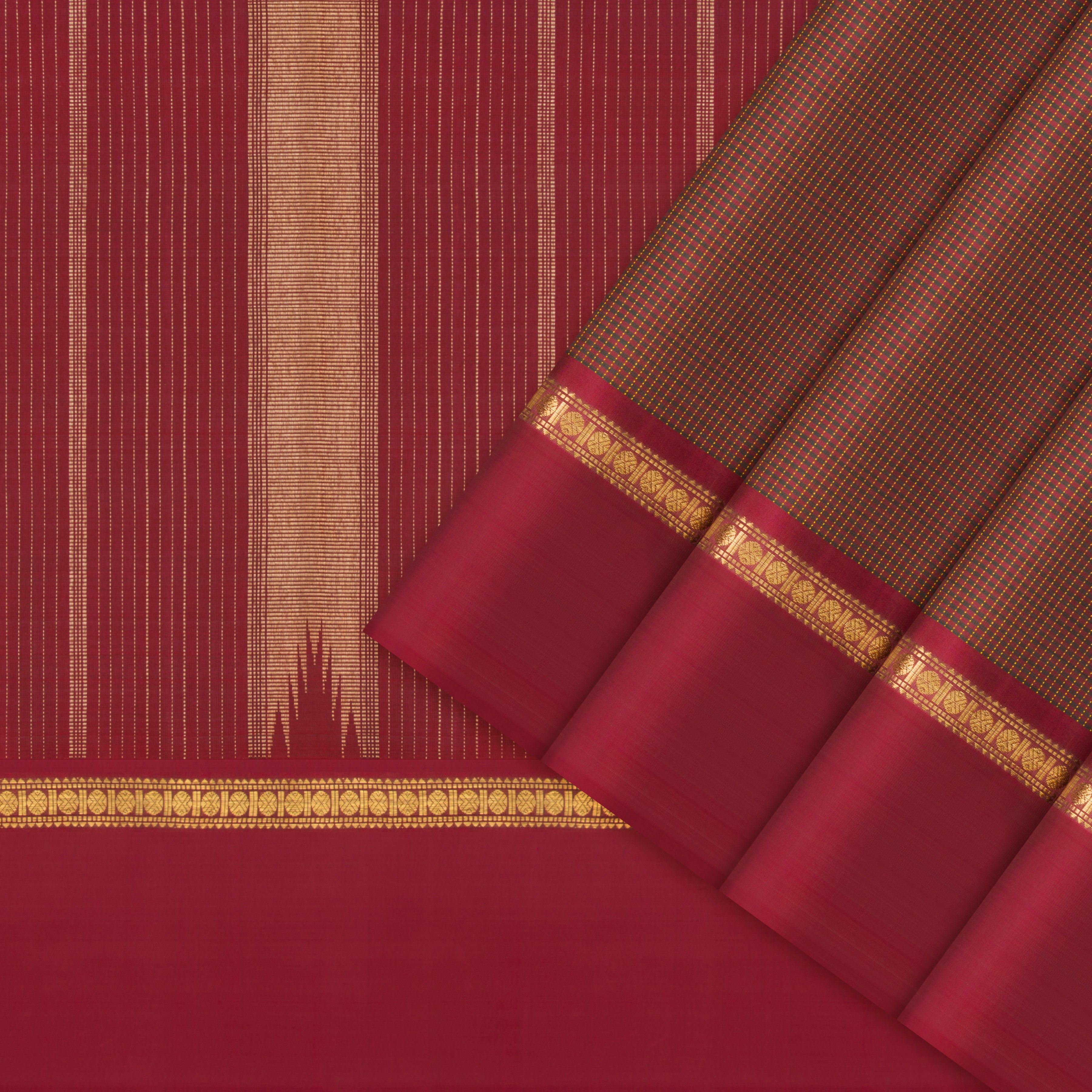 Kanakavalli Kanjivaram Silk Sari 25-615-HS001-07708 - Cover View
