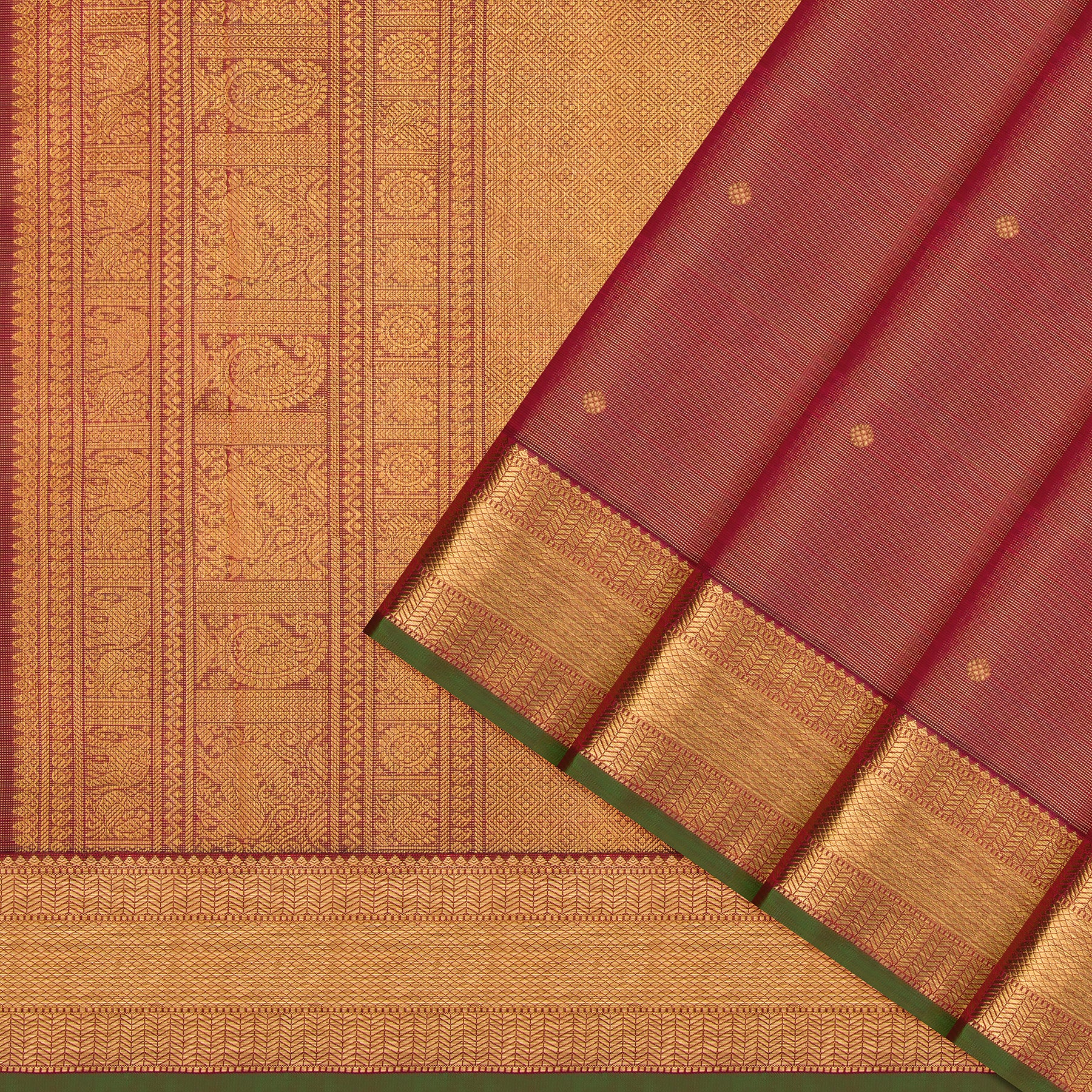 Kanakavalli Kanjivaram Silk Sari 25-615-HS001-07709 - Cover View