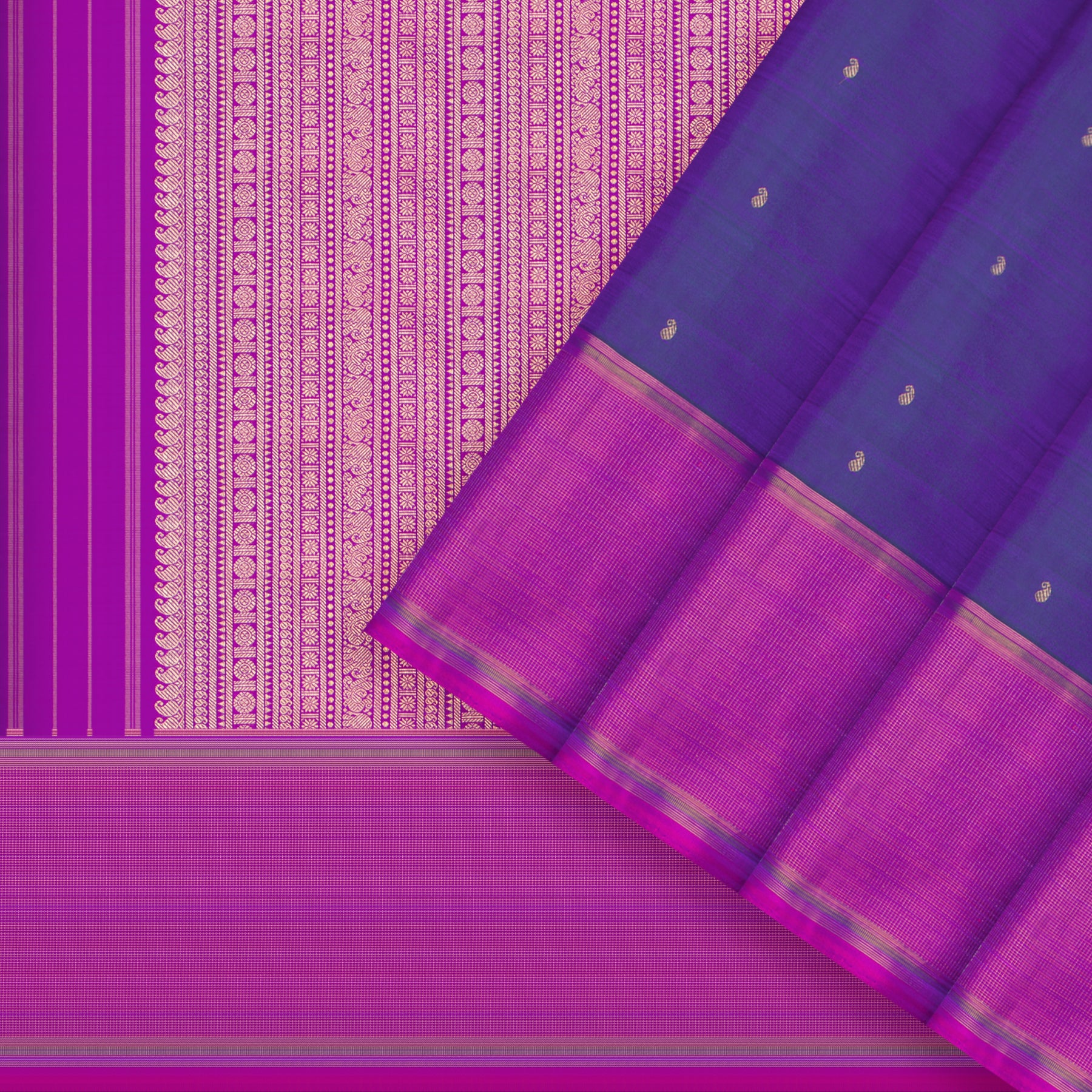 Kanakavalli Kanjivaram Silk Sari 25-615-HS001-07721 - Cover View