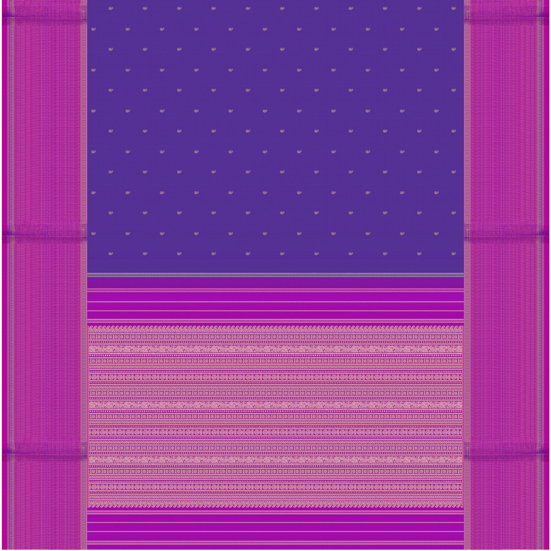 Kanakavalli Kanjivaram Silk Sari 25-615-HS001-07721 - Full View