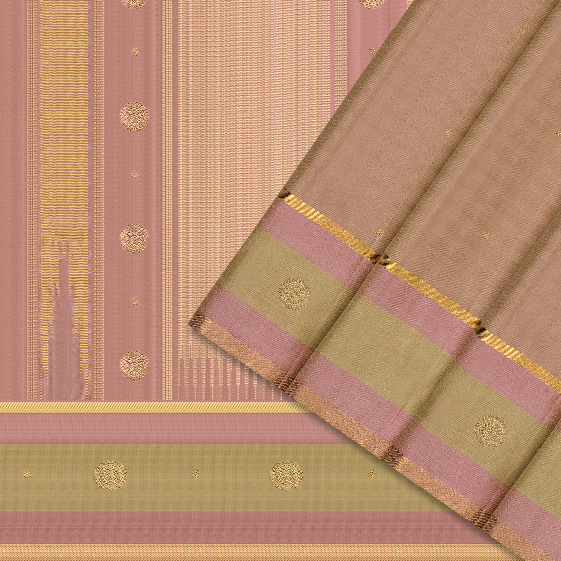 Kanakavalli Kanjivaram Silk Sari 25-615-HS001-07727 - Cover View