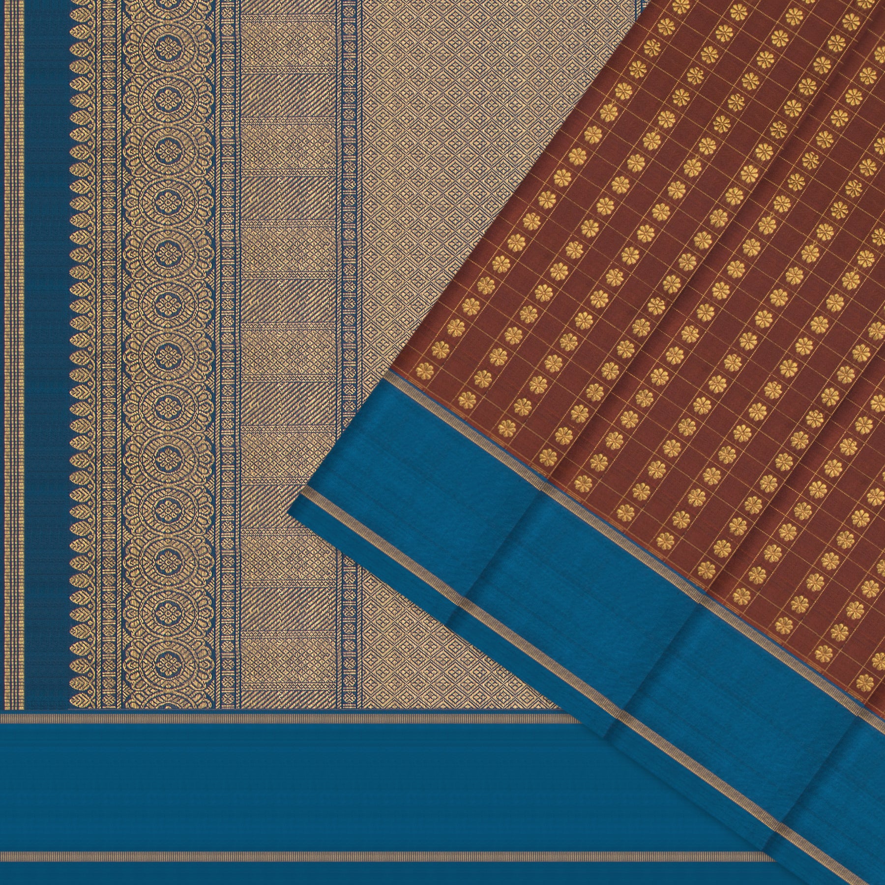 Kanakavalli Kanjivaram Silk Sari 25-615-HS001-07746 - Cover View