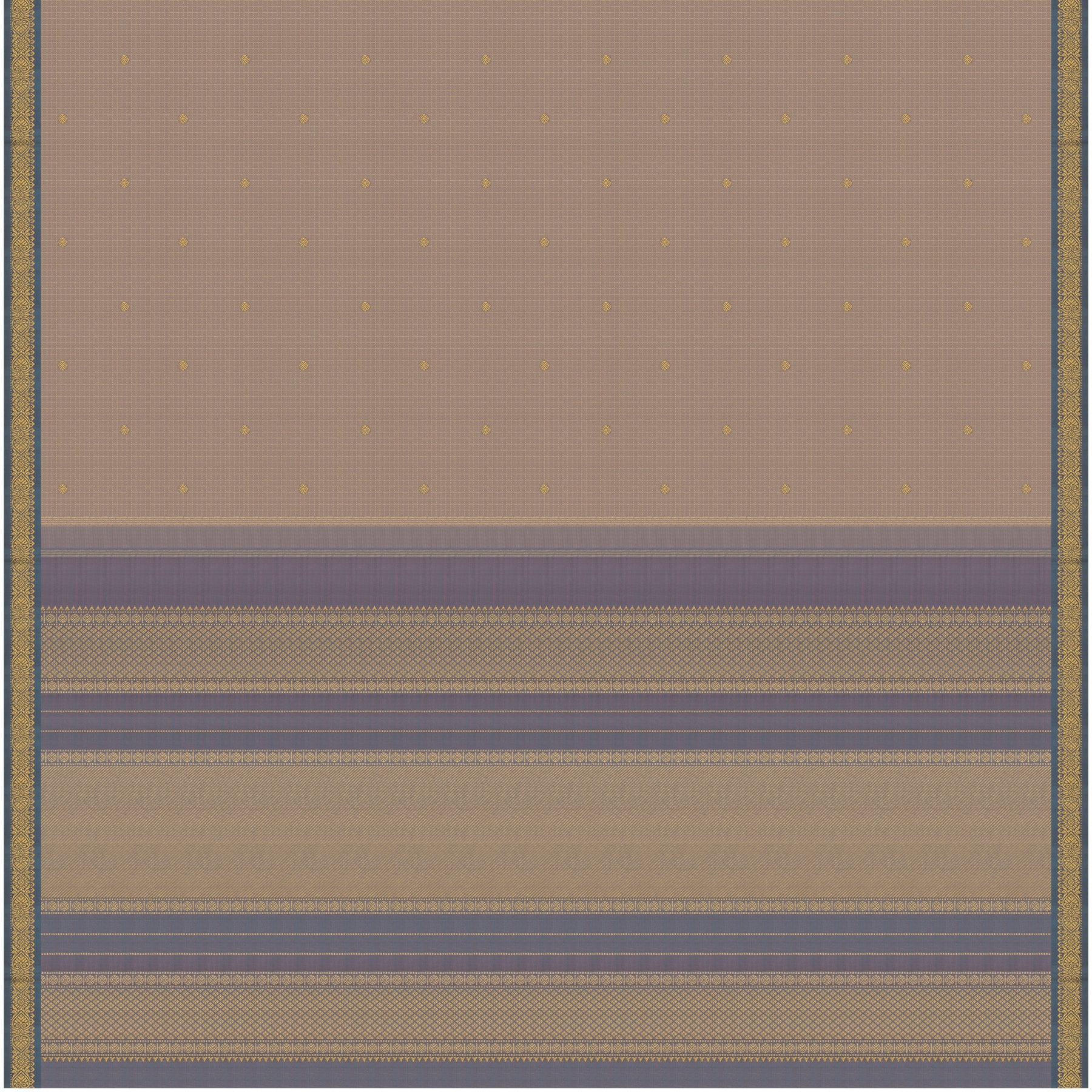 Kanakavalli Kanjivaram Silk Sari 25-615-HS001-07756 - Full View