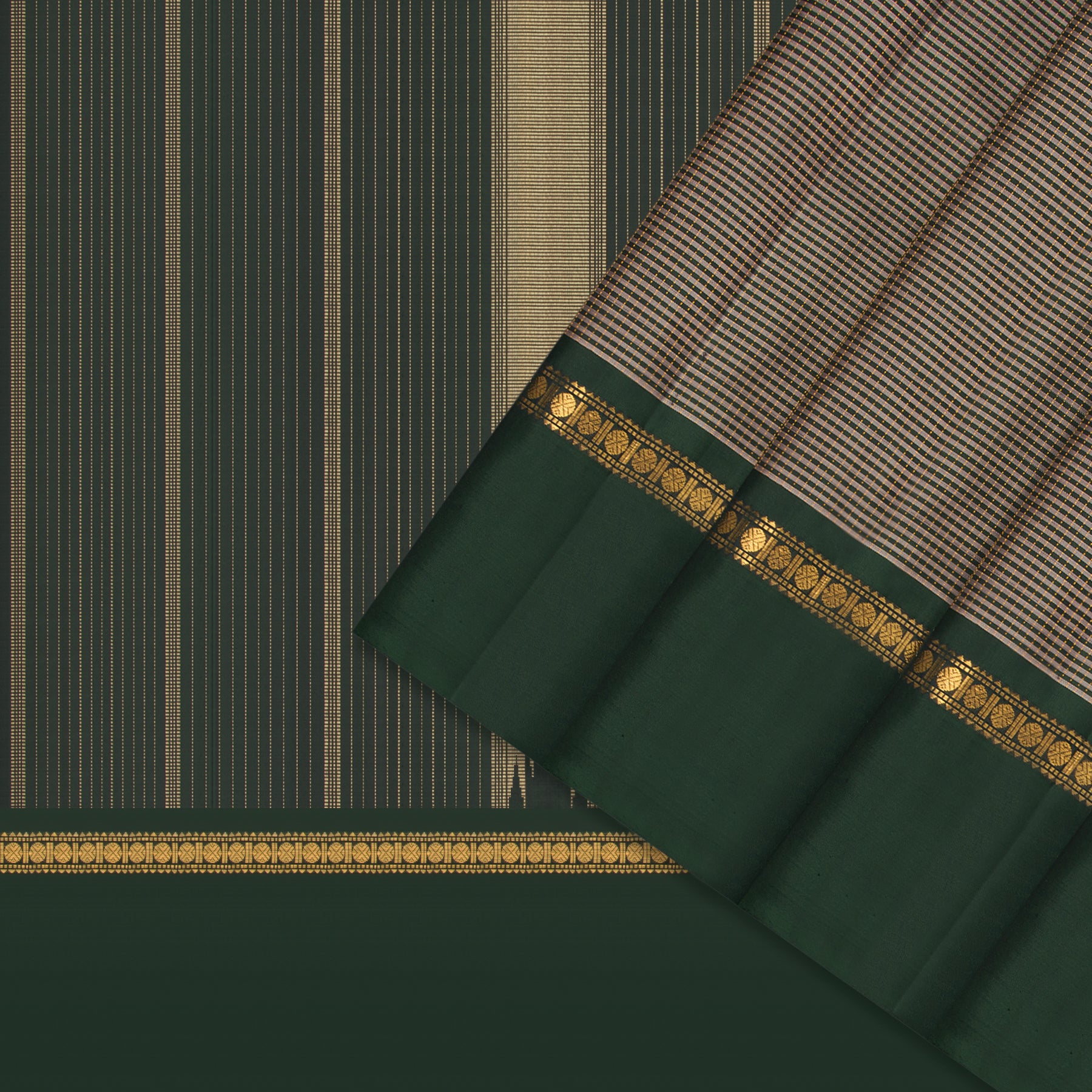 Kanakavalli Kanjivaram Silk Sari 25-615-HS001-08507 - Cover View