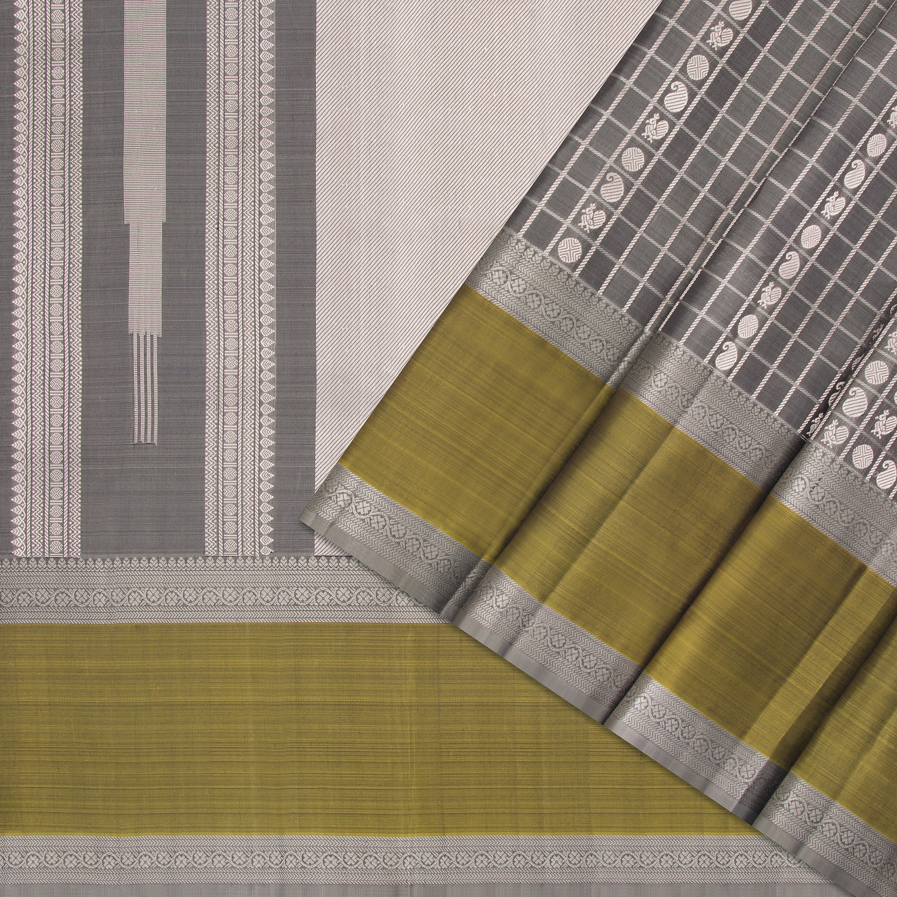 Kanakavalli Kanjivaram Silk Sari 25-615-HS001-08510 - Cover View