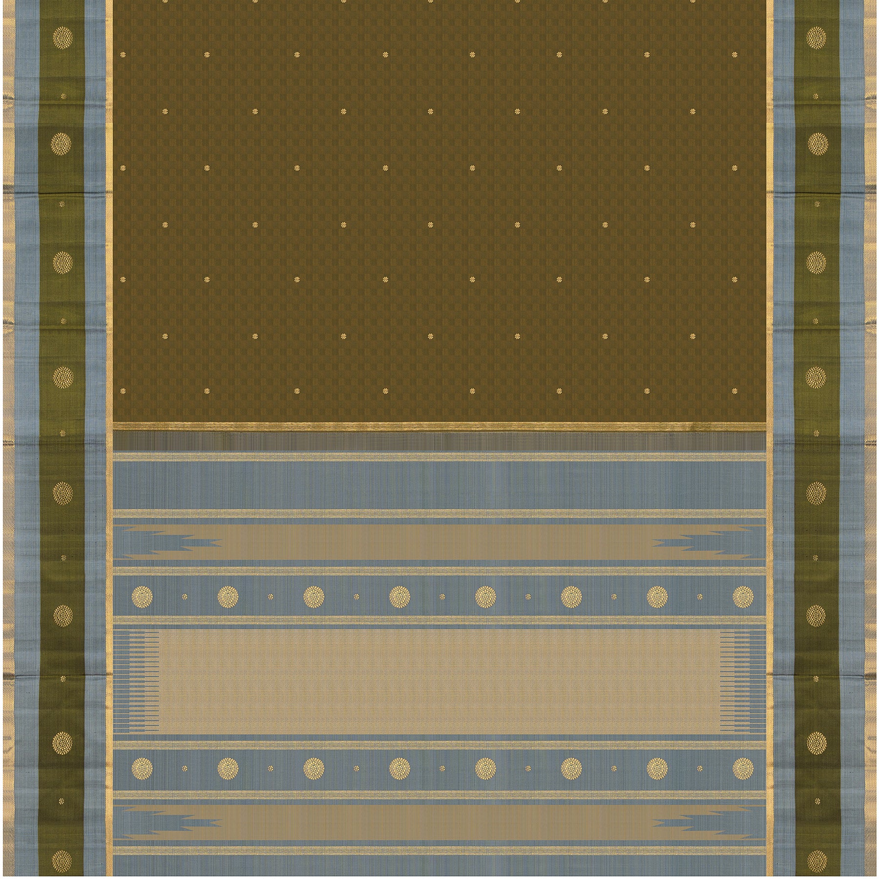 Kanakavalli Kanjivaram Silk Sari 25-615-HS001-08524 - Full View