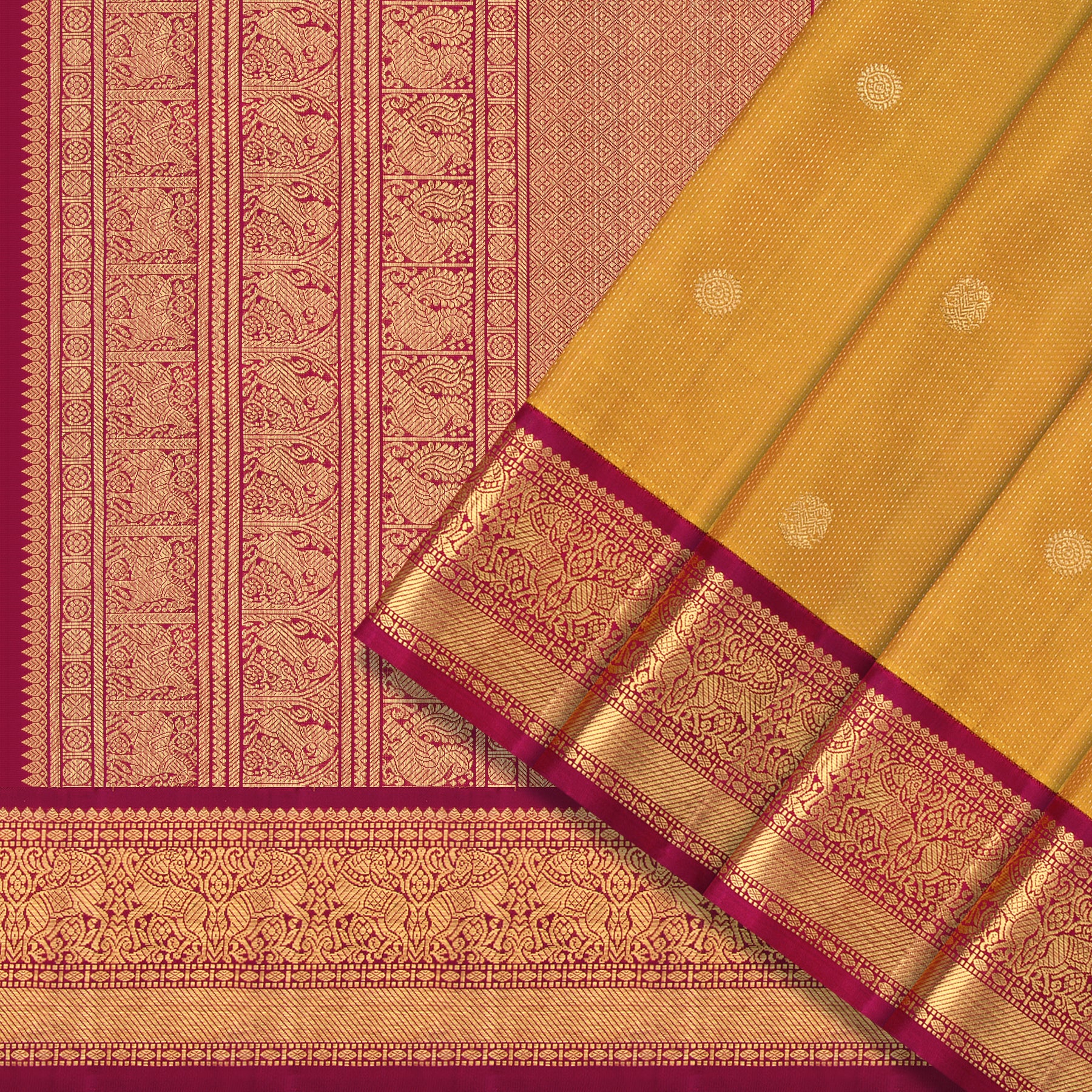 Kanakavalli Kanjivaram Silk Sari 25-615-HS001-08541 - Cover View