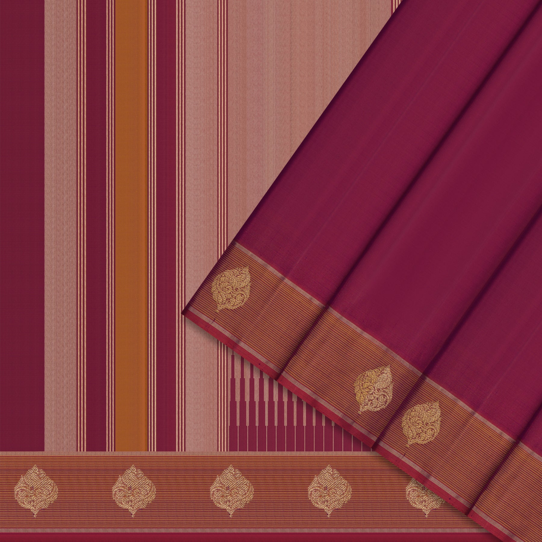 Kanakavalli Kanjivaram Silk Sari 25-615-HS001-08543 - Cover View