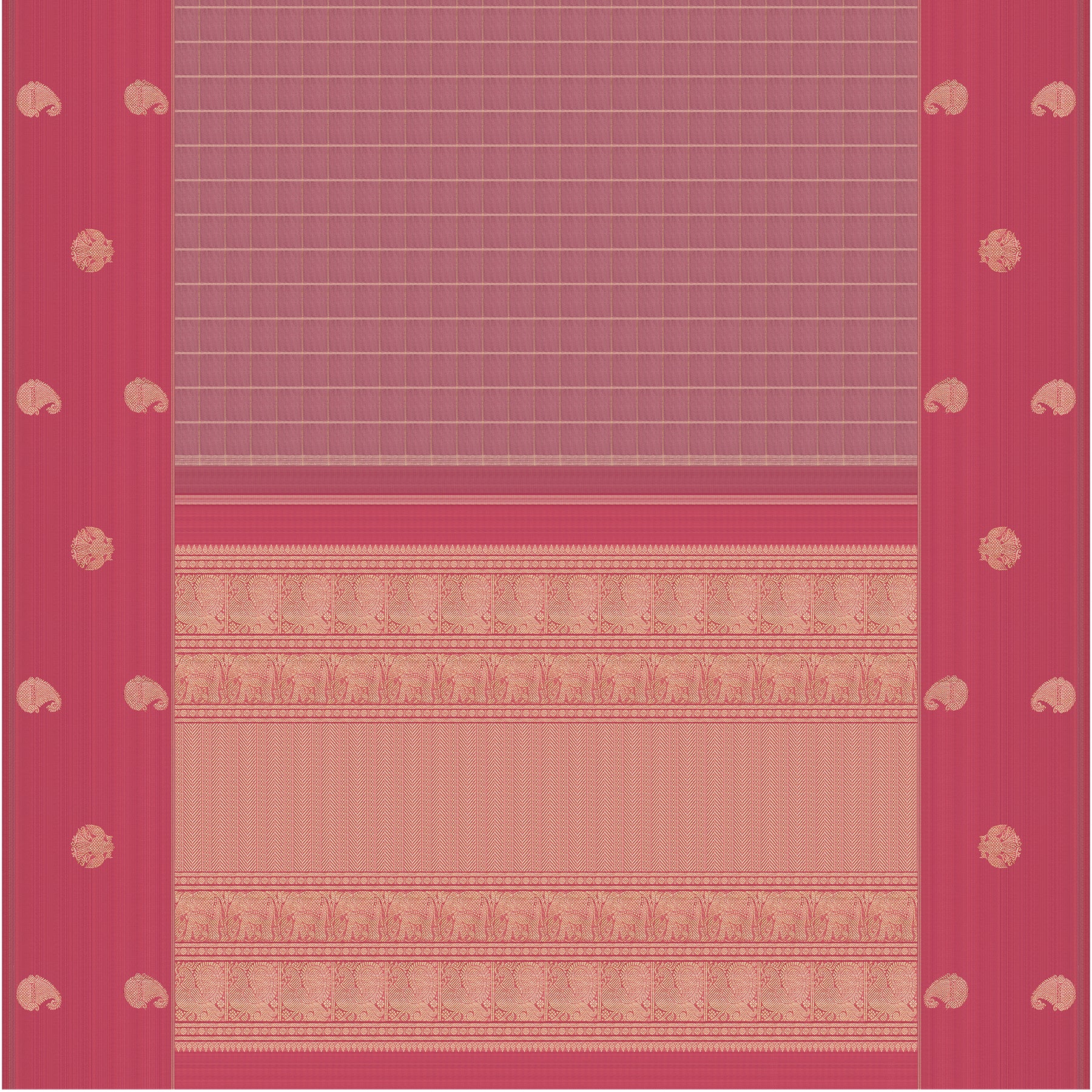 Kanakavalli Kanjivaram Silk Sari 25-615-HS001-08568 - Full View