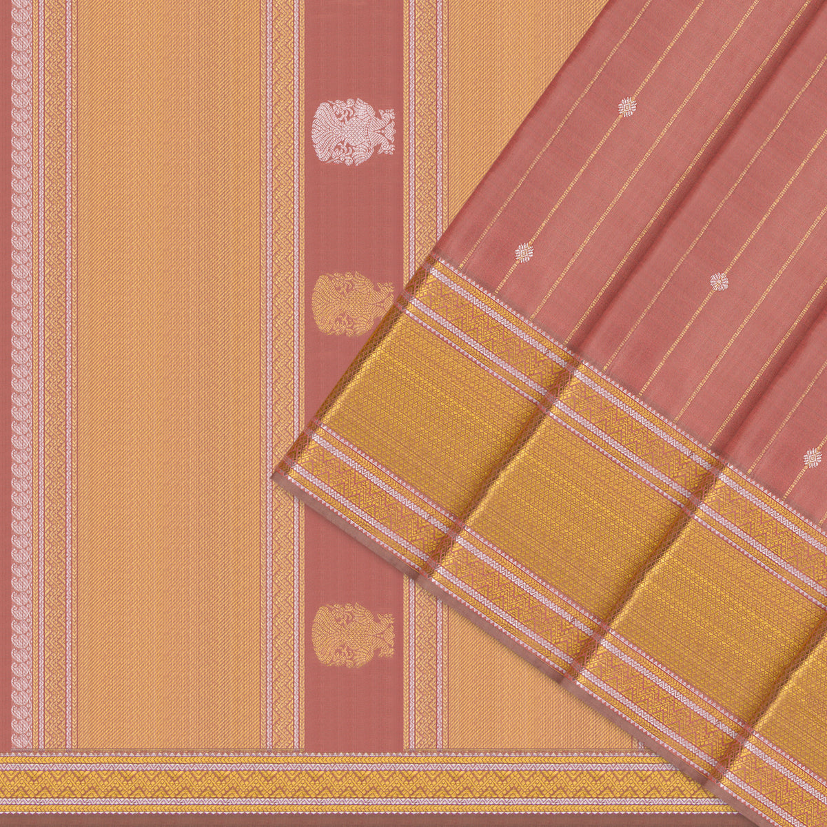 Kanakavalli Kanjivaram Silk Sari 25-615-HS001-08577 - Cover View