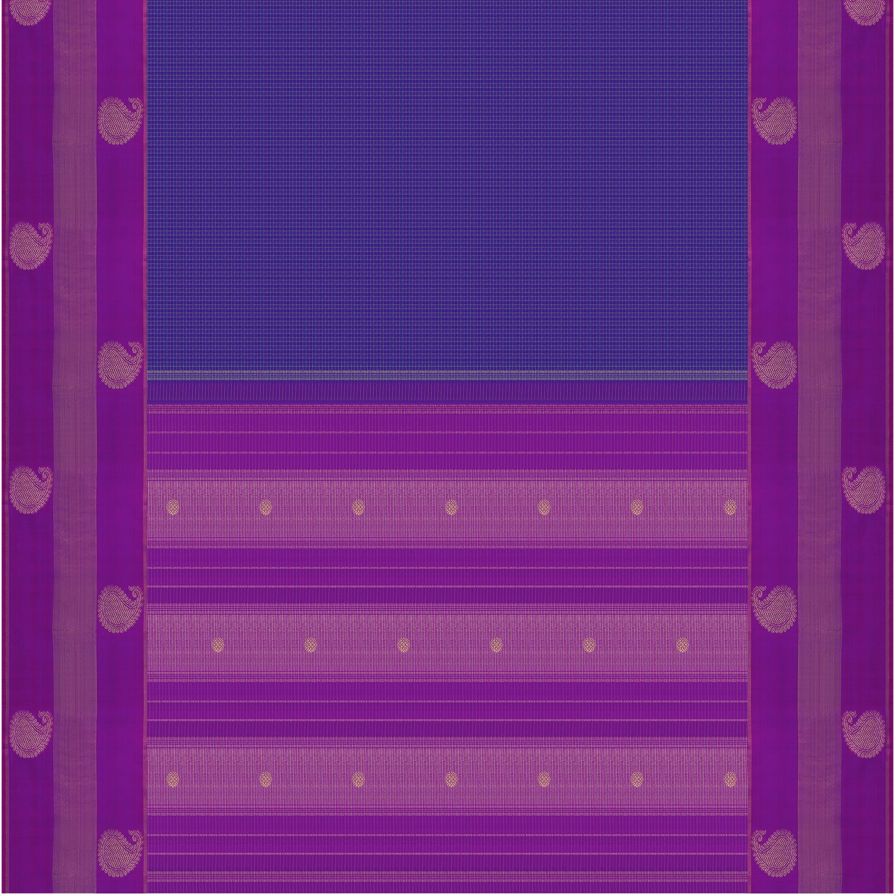 Kanakavalli Kanjivaram Silk Sari 25-615-HS001-08586 - Full View