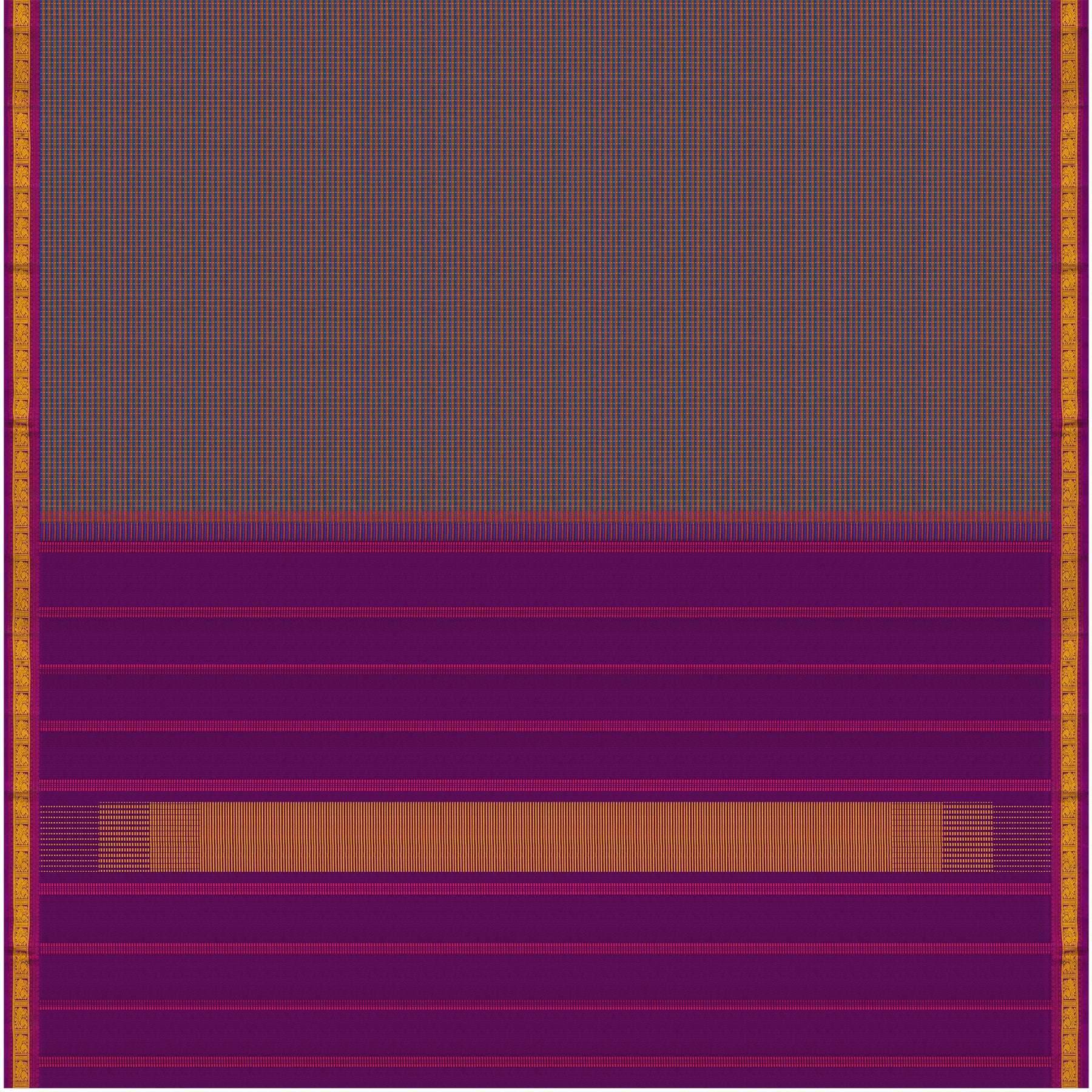 Kanakavalli Kanjivaram Silk Sari 25-615-HS001-09235 - Full View