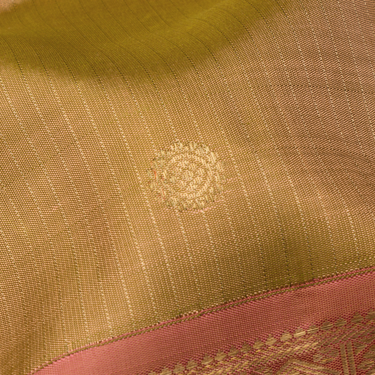 Kanakavalli Kanjivaram Silk Sari 25-615-HS001-09241 - Fabric View