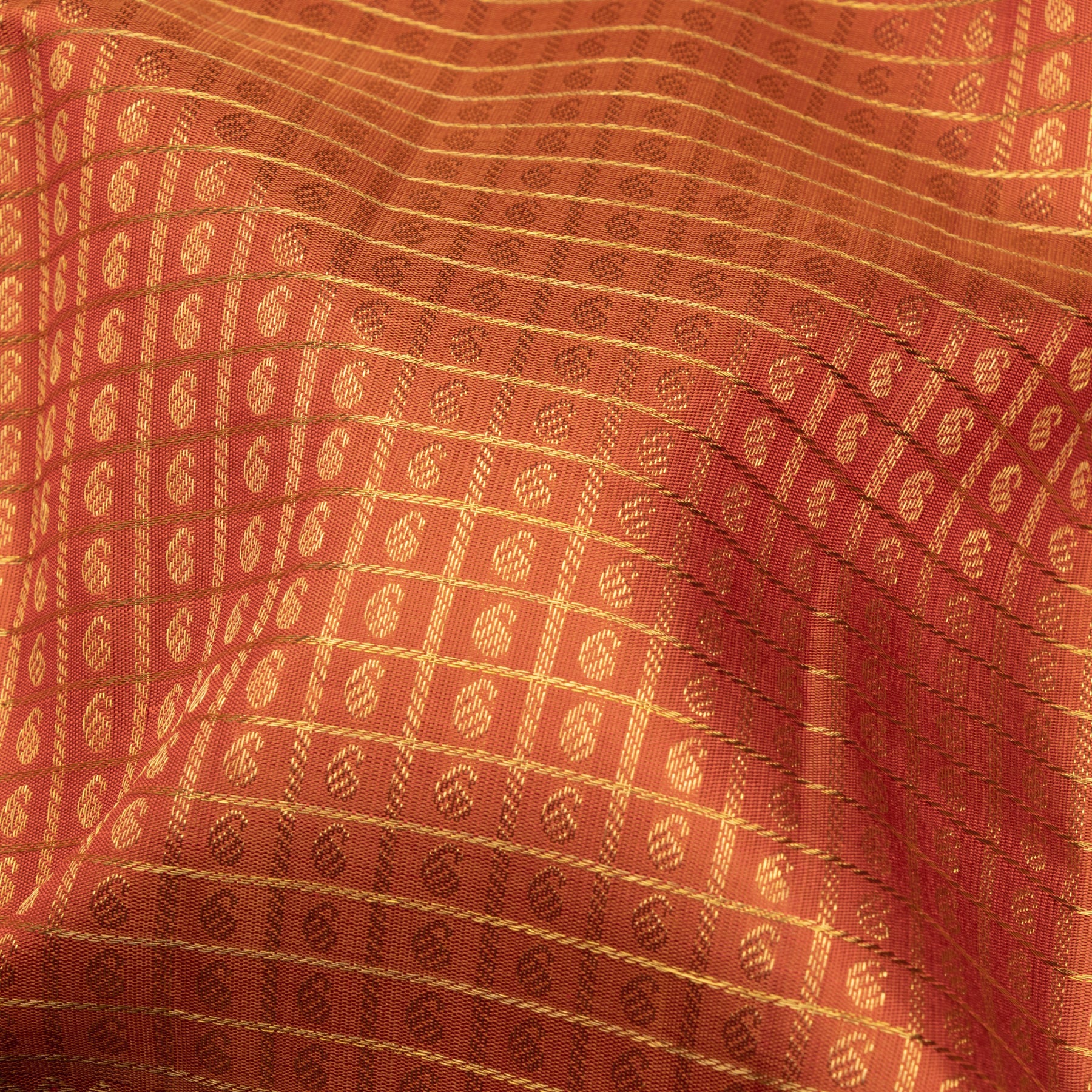Kanakavalli Kanjivaram Silk Sari 25-615-HS001-09279 - Fabric View