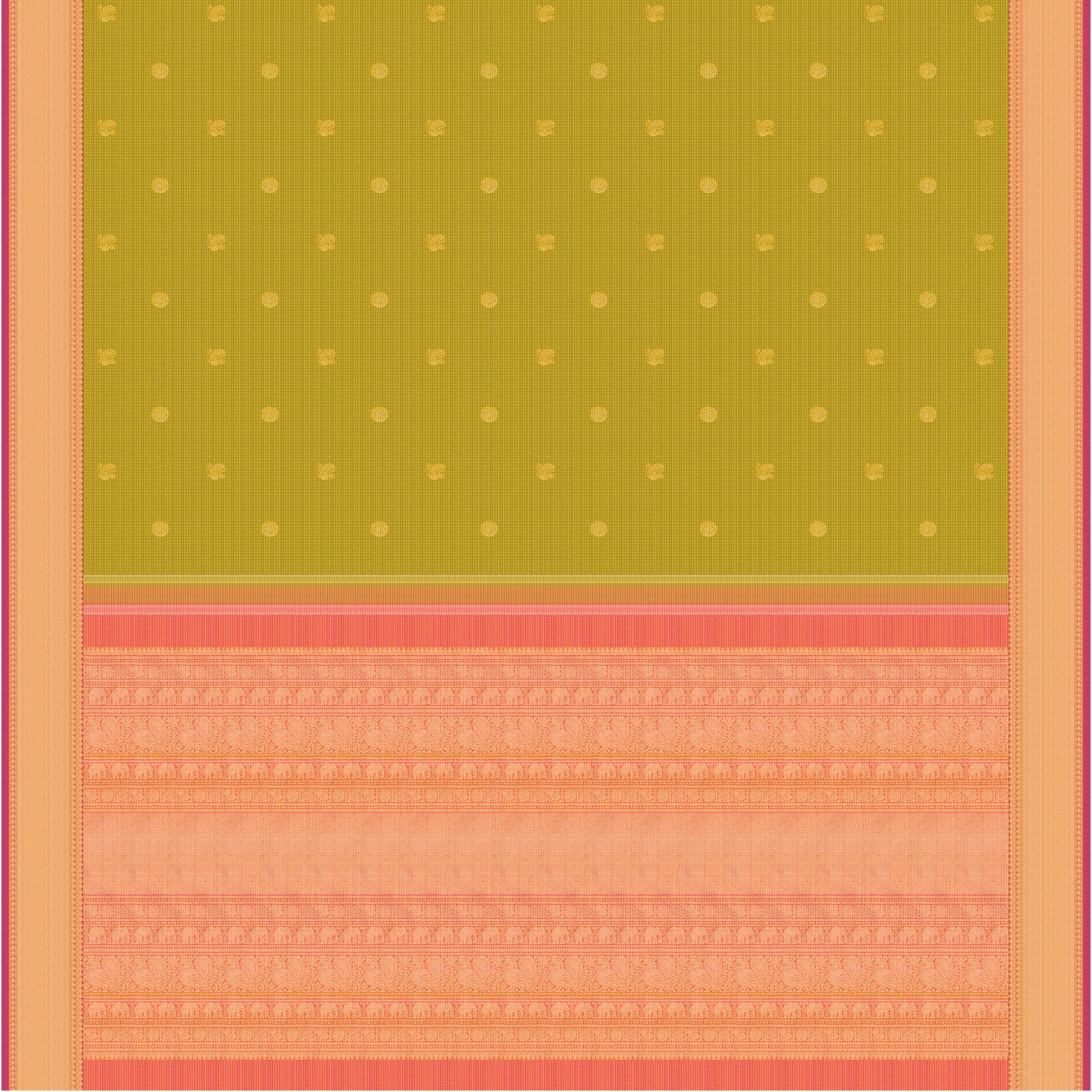 Kanakavalli Kanjivaram Silk Sari 25-615-HS001-09283 - Full View