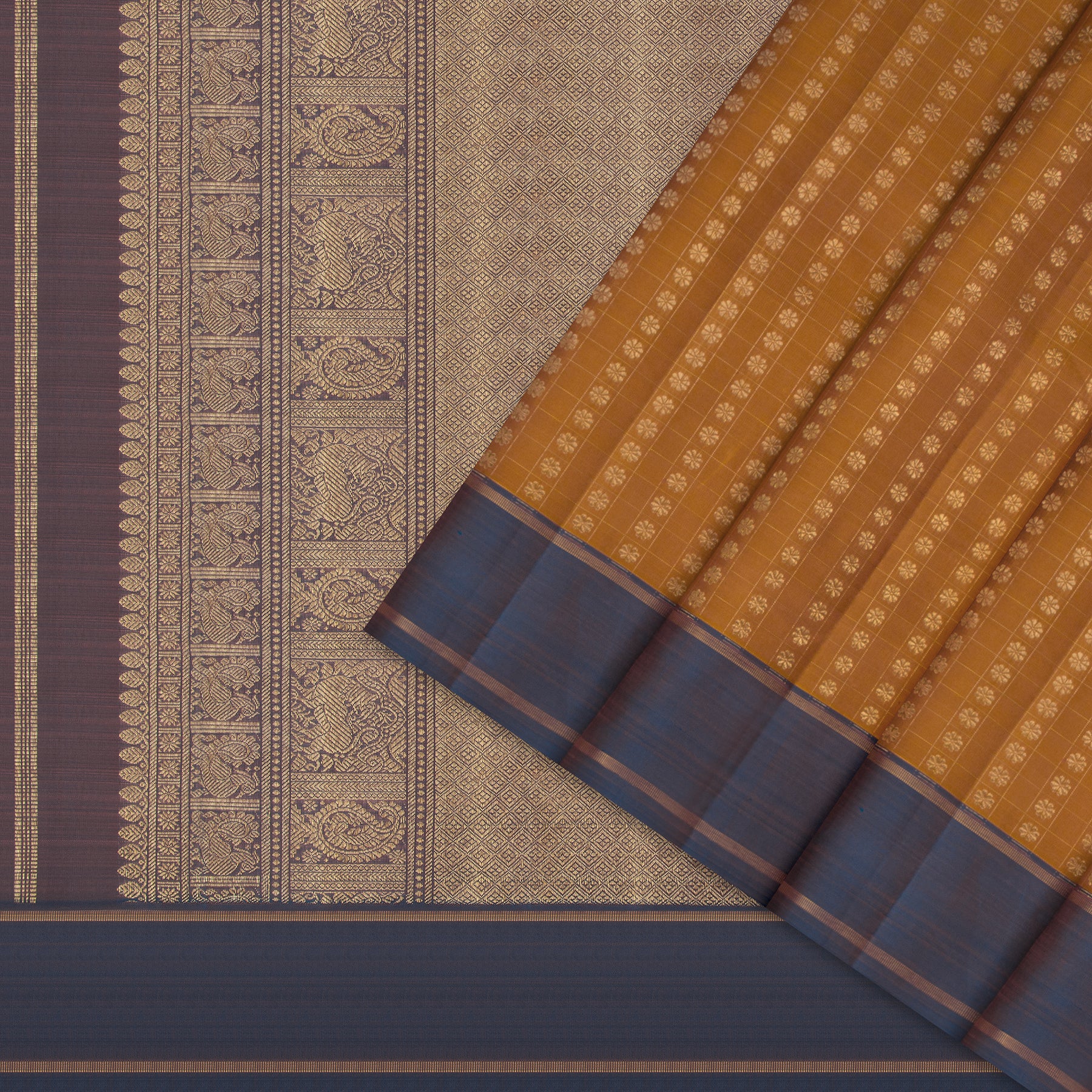 Kanakavalli Kanjivaram Silk Sari 25-615-HS001-09295 - Cover View