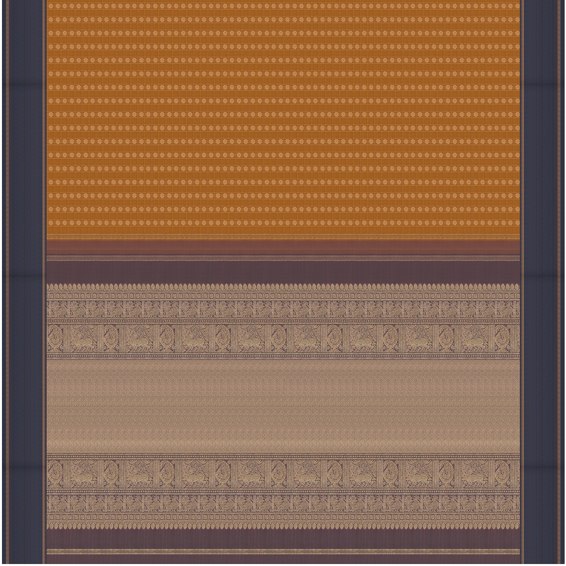 Kanakavalli Kanjivaram Silk Sari 25-615-HS001-09295 - Full View