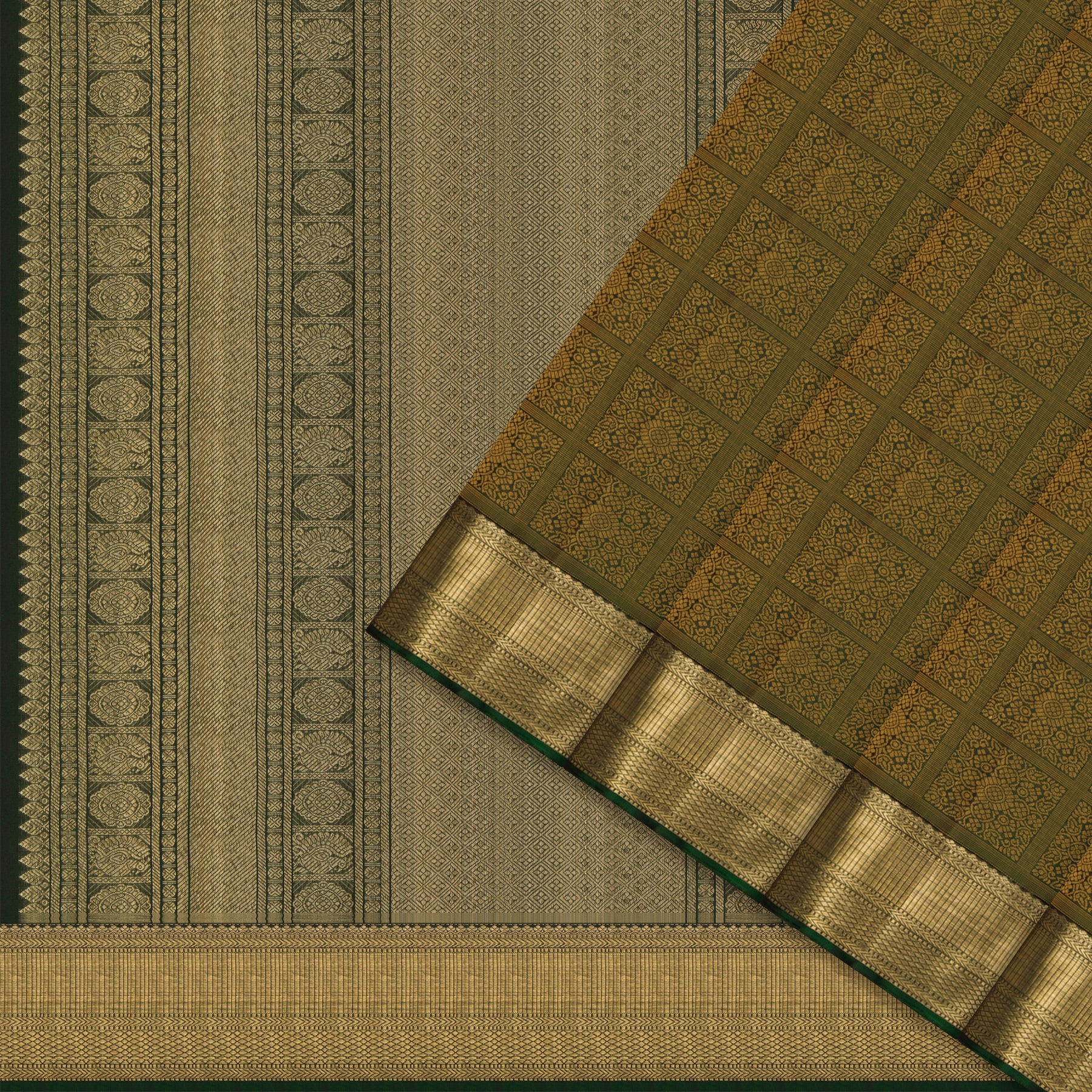 Kanakavalli Kanjivaram Silk Sari 25-615-HS001-10700 - Cover View