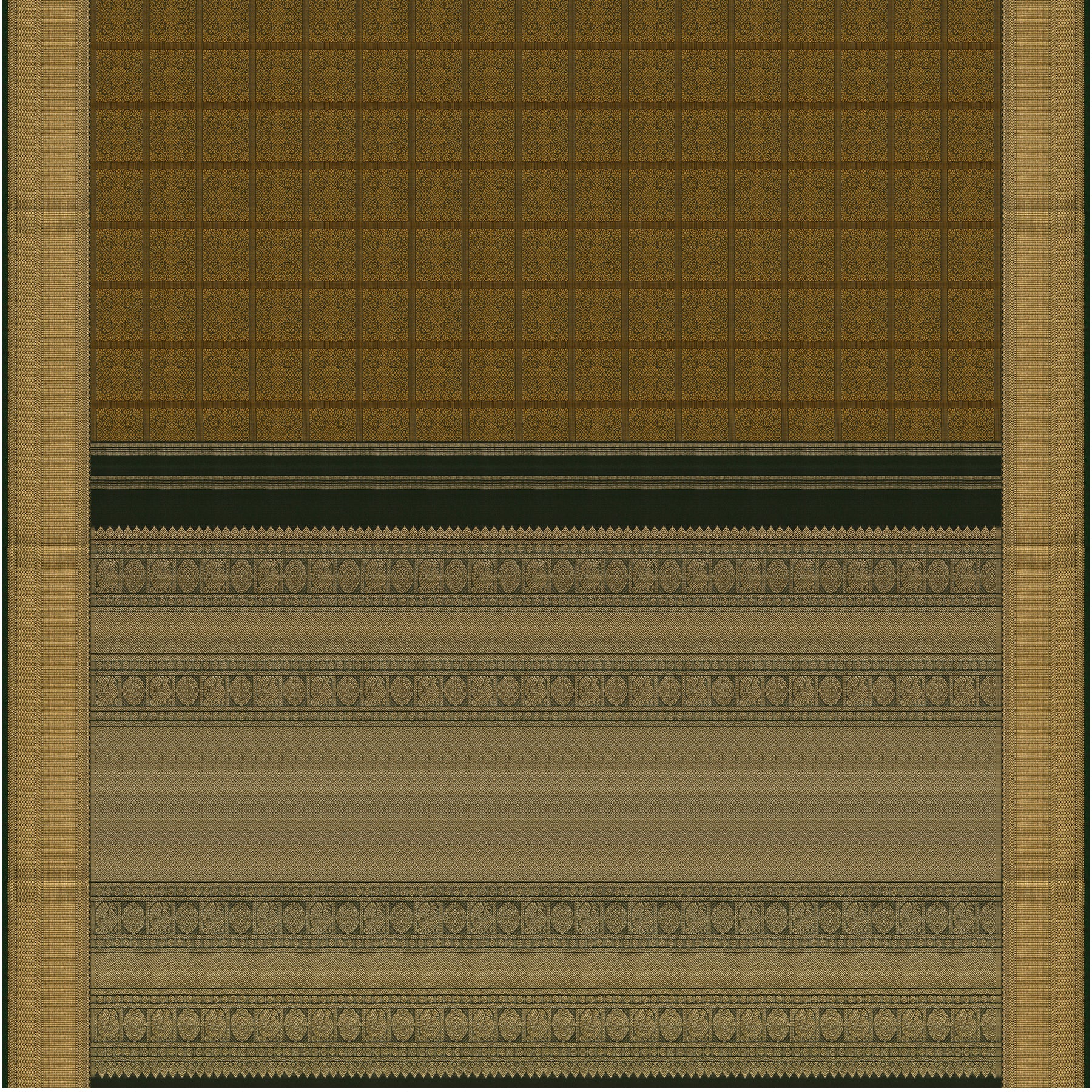 Kanakavalli Kanjivaram Silk Sari 25-615-HS001-10700 - Full View