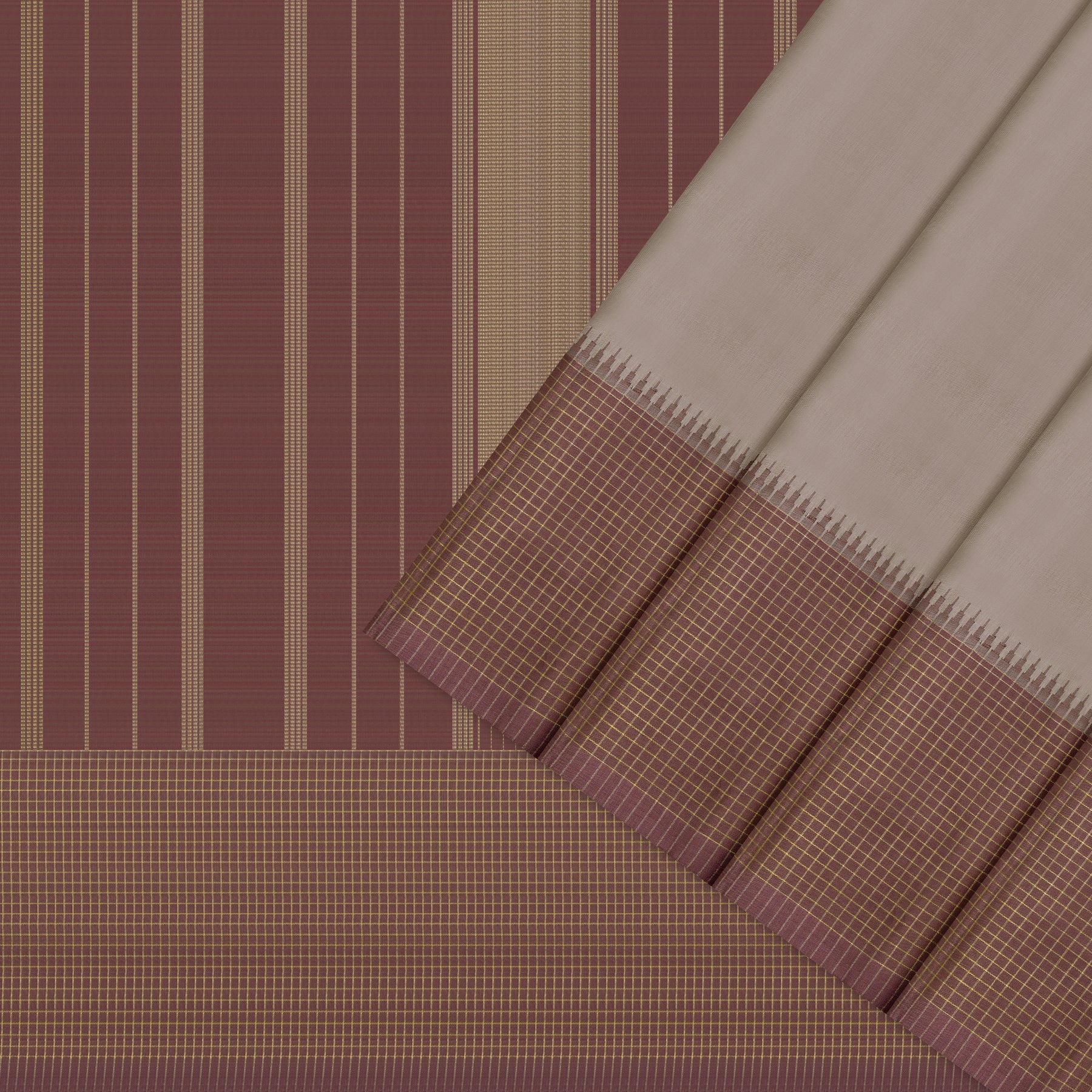 Kanakavalli Kanjivaram Silk Sari 25-615-HS001-10710 - Cover View