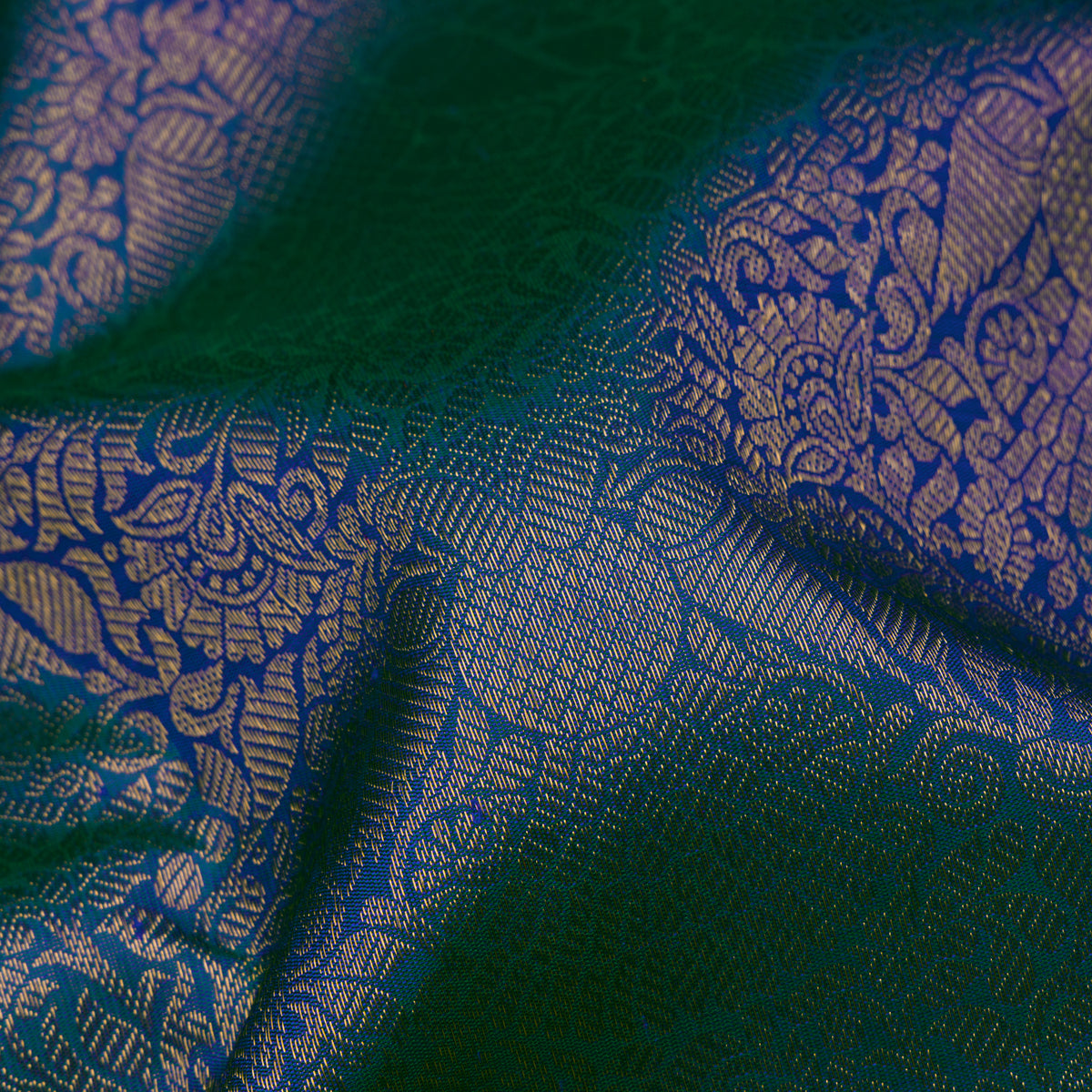 Kanakavalli Kanjivaram Silk Sari 25-615-HS001-10715 - Fabric View
