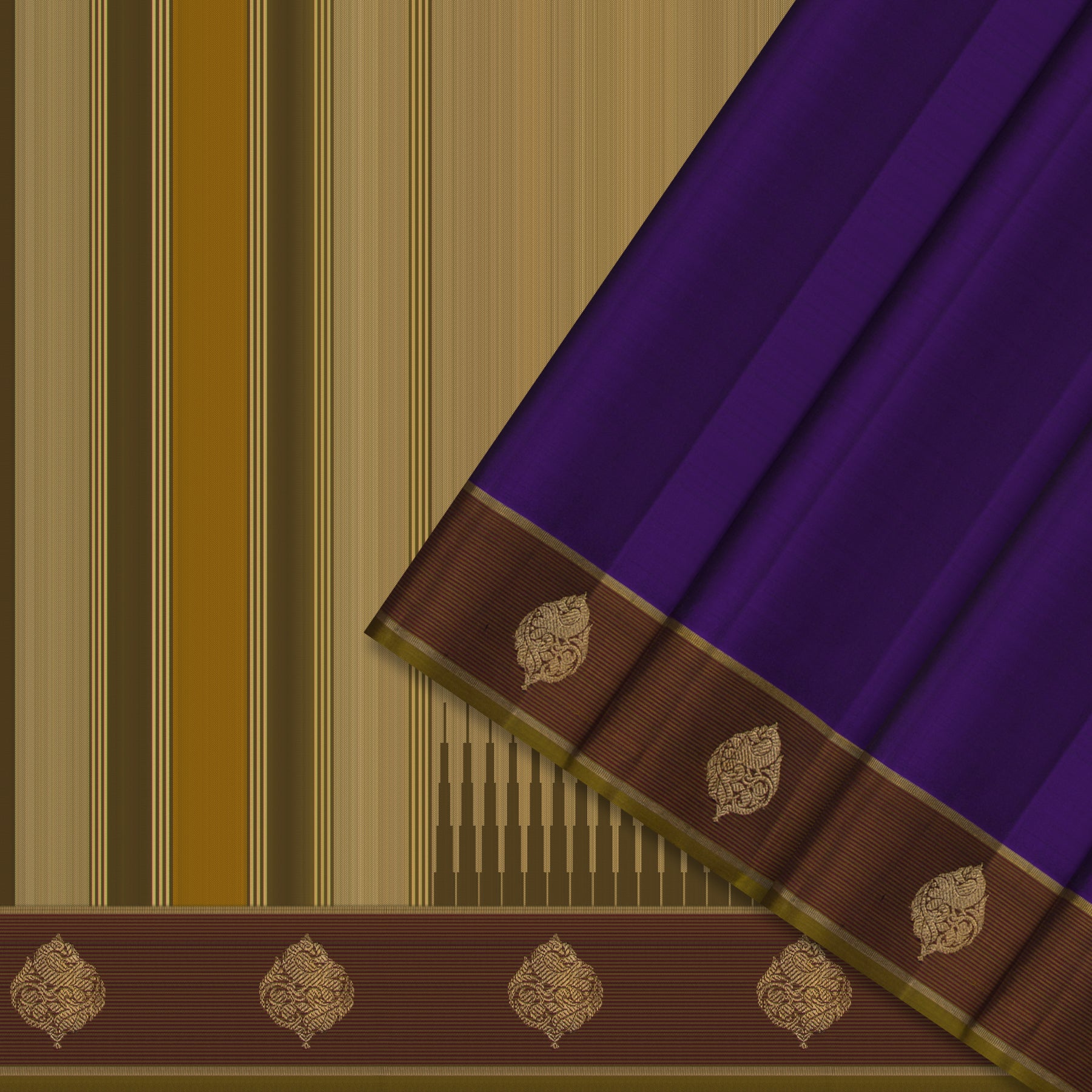 Kanakavalli Kanjivaram Silk Sari 25-615-HS001-10740 - Cover View