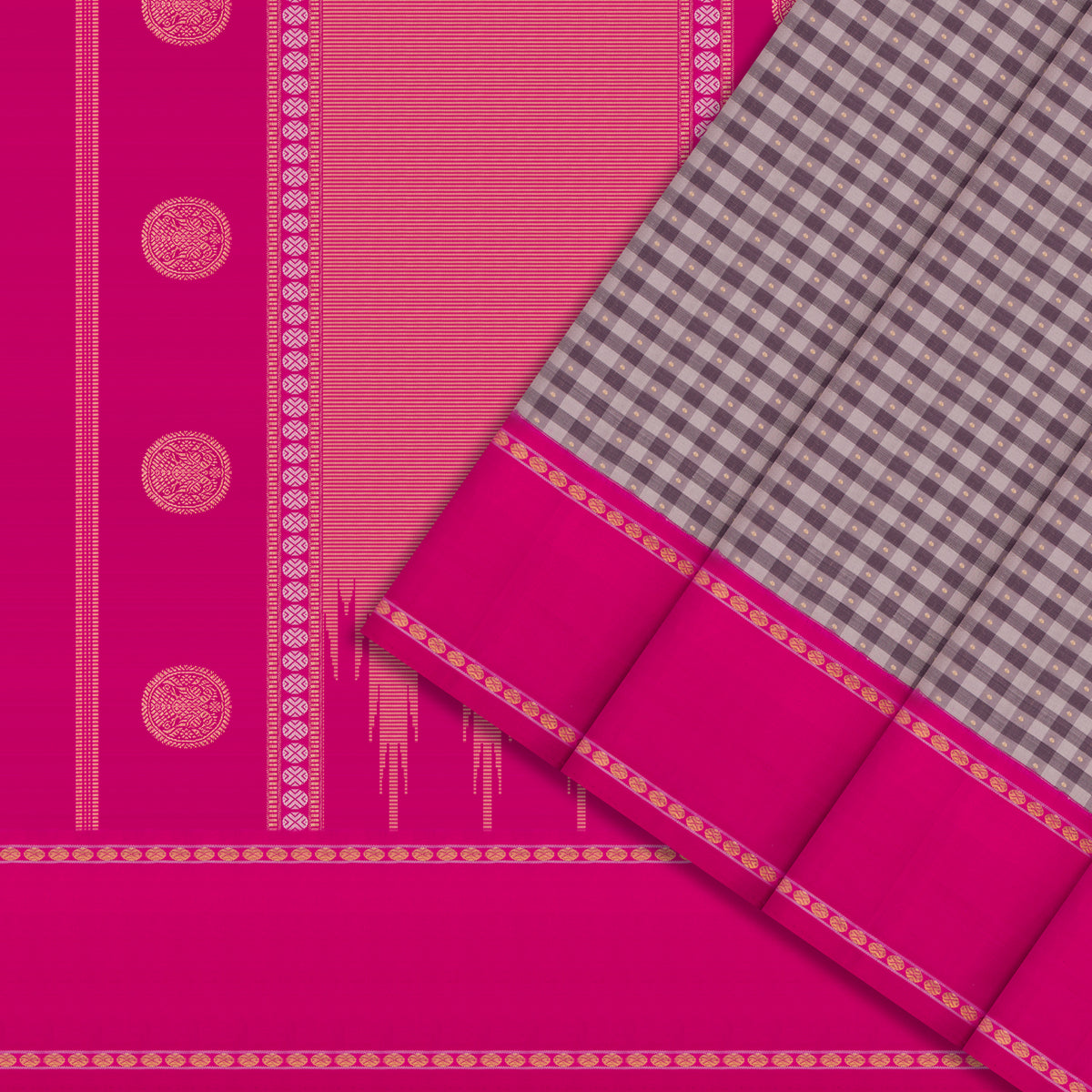 Kanakavalli Kanjivaram Silk Sari 25-615-HS001-10747 - Cover View