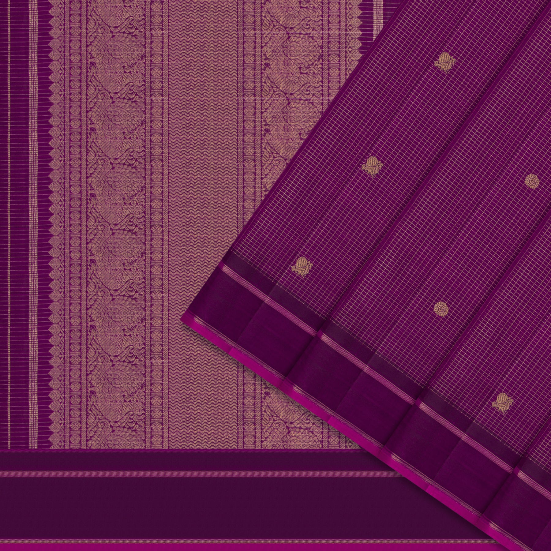 Kanakavalli Kanjivaram Silk Sari 25-615-HS001-10750 - Cover View