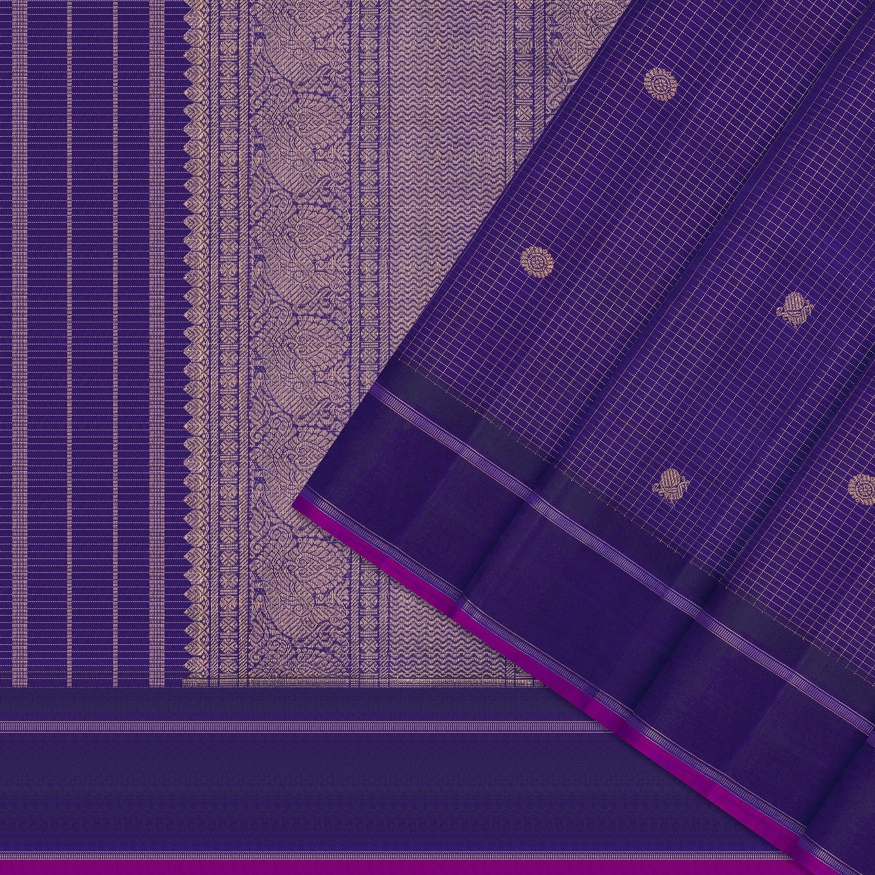 Kanakavalli Kanjivaram Silk Sari 25-615-HS001-10751 - Cover View