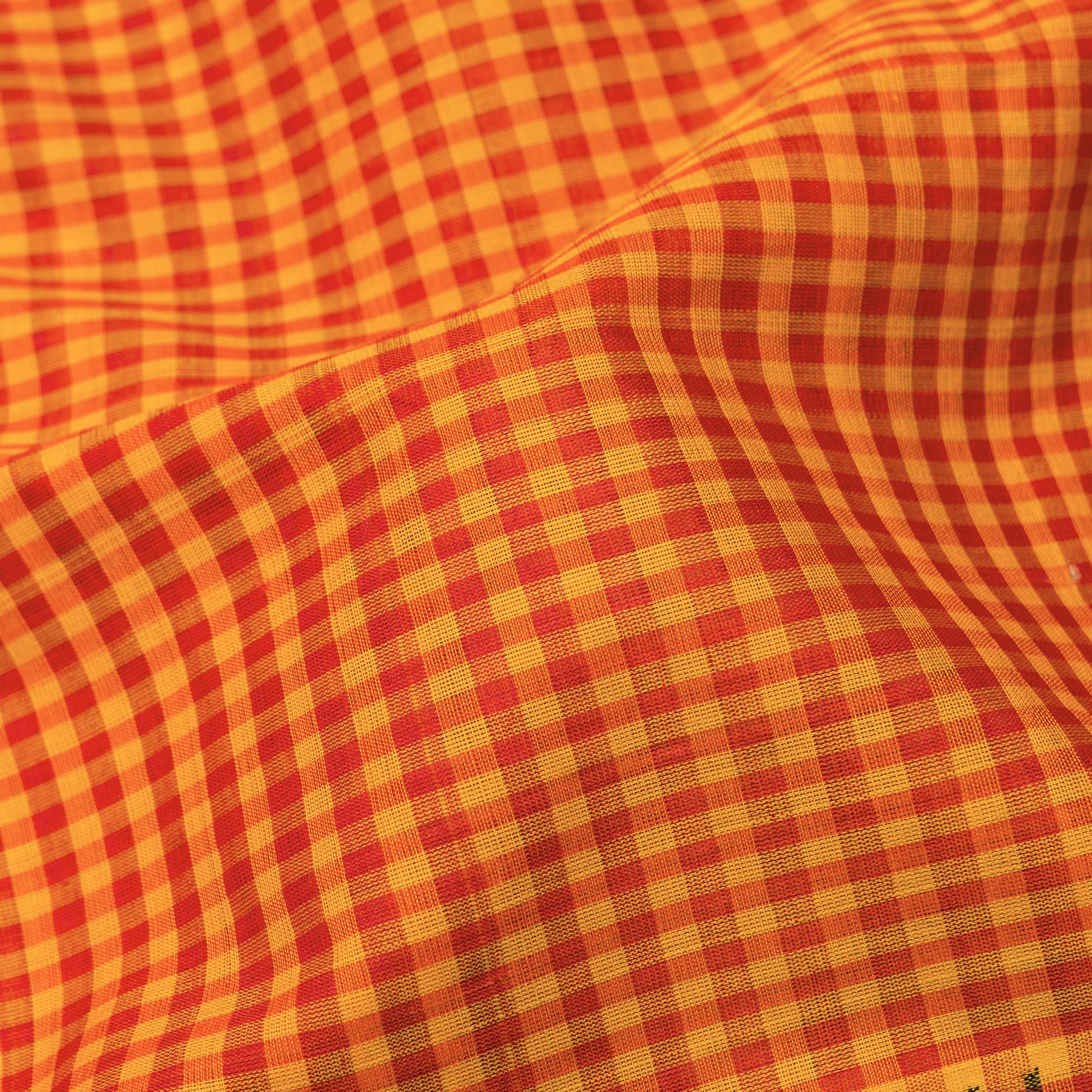 Kanakavalli Gadwal Silk/Cotton Sari 25-616-HS005-06439 - Fabric View