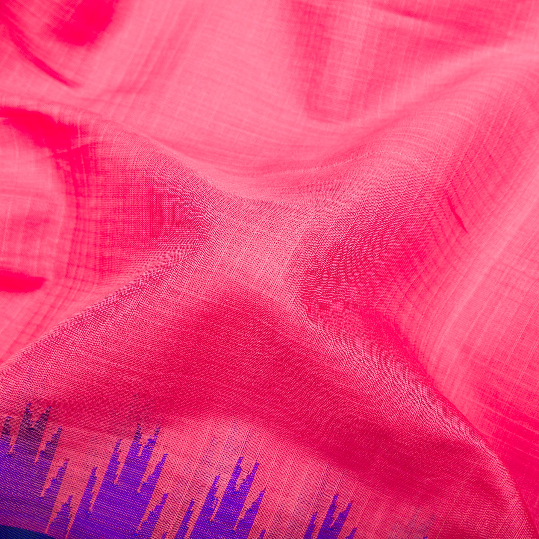 Kanakavalli Gadwal Silk/Cotton Sari 25-616-HS005-06443 - Fabric View