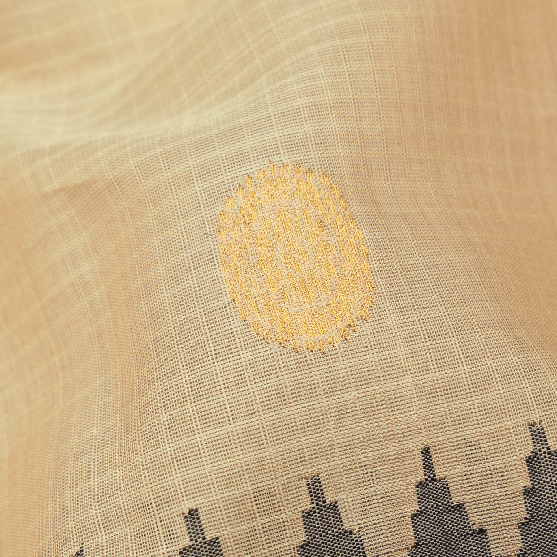 Kanakavalli Gadwal Silk/Cotton Sari 25-616-HS005-06445 - Fabric View